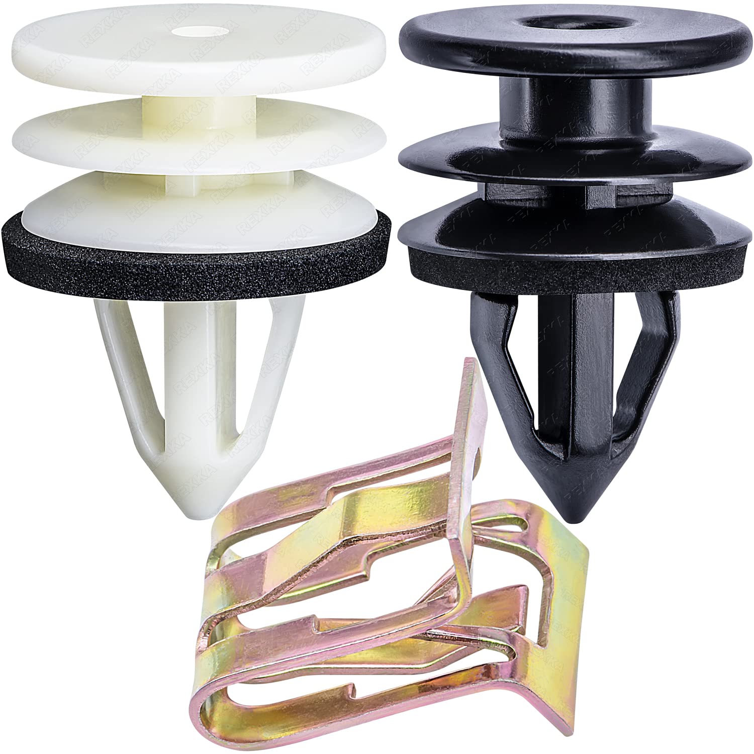 Rexka 15 Sets Door Trim Panel Retainer Clips Kits For Gm Chevy Buick Gmc Hummer Avalanche Malibu Silverado Tahoe Trailblazer Gmc