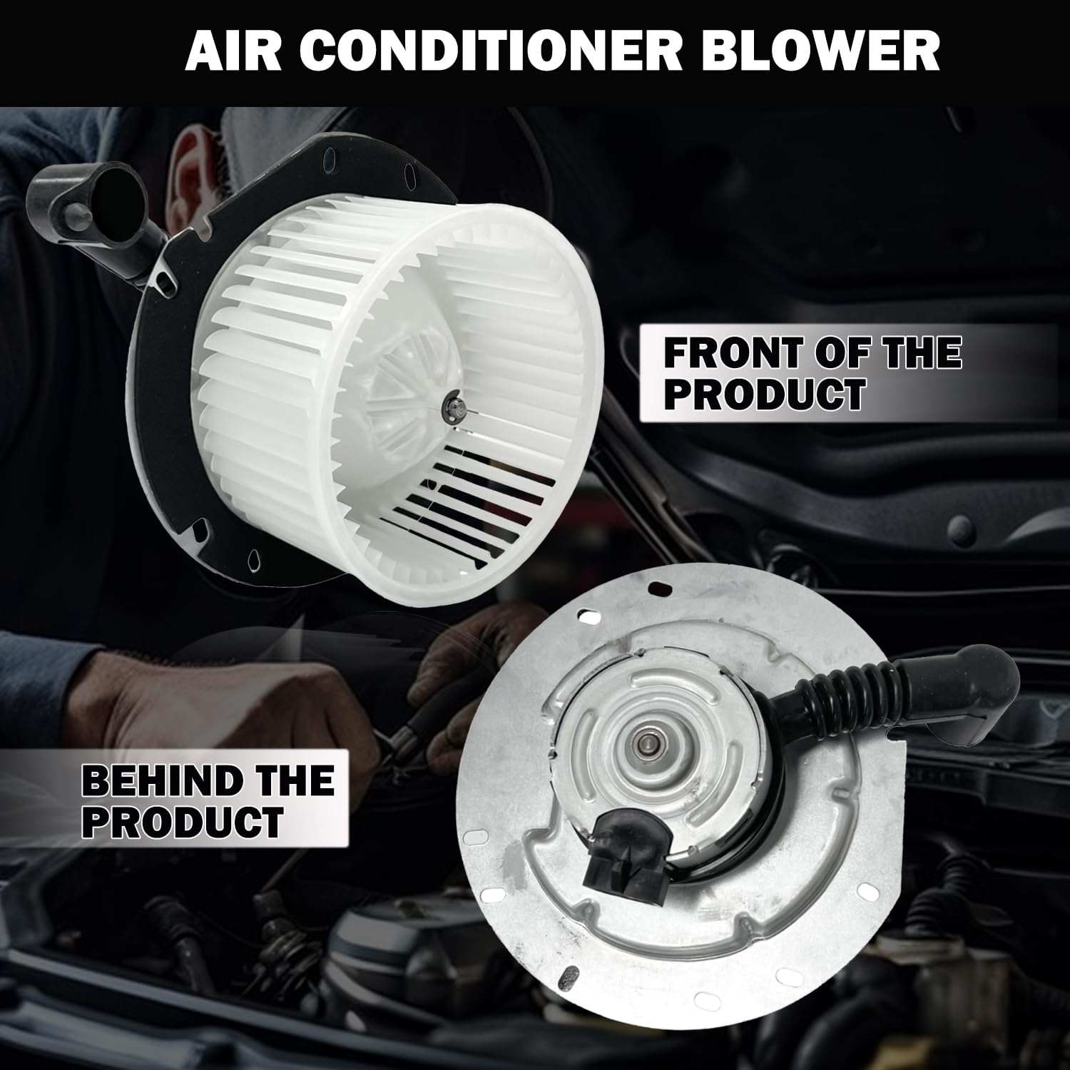 Aspligo 700019 Front Ac Heater Blower Motor Fan Front Fit For Ford Explorer 1995-2001,Ranger 1998-2011,Explorer Sport Trac 2001-