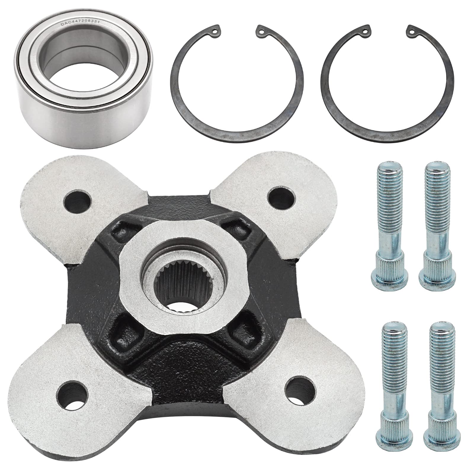 Front/Rear Wheel Hub Bearing Kit For Polaris Rzr Xp 1000 Rzr Turbo Rzr Rs1 2014-Up, Oem# 5139265-067 5141353-067 7519792 3514822