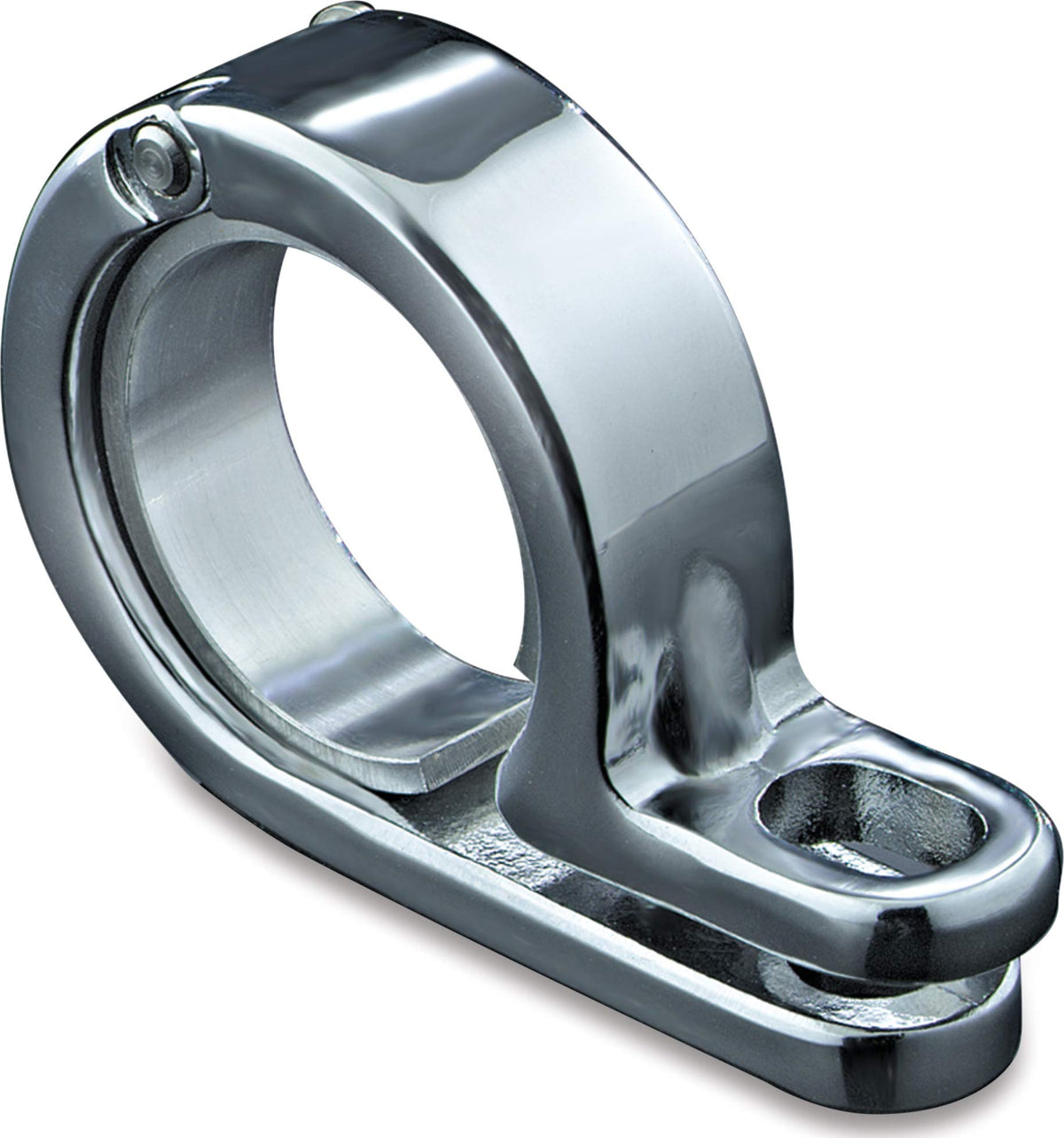 Kuryakyn 4017 Motorcycle Lighting Hardware Component: P-Clamp With 5/16'' Mounting Hole, Universal Fit For 1-1/2'' Or 1-5/8'' Di