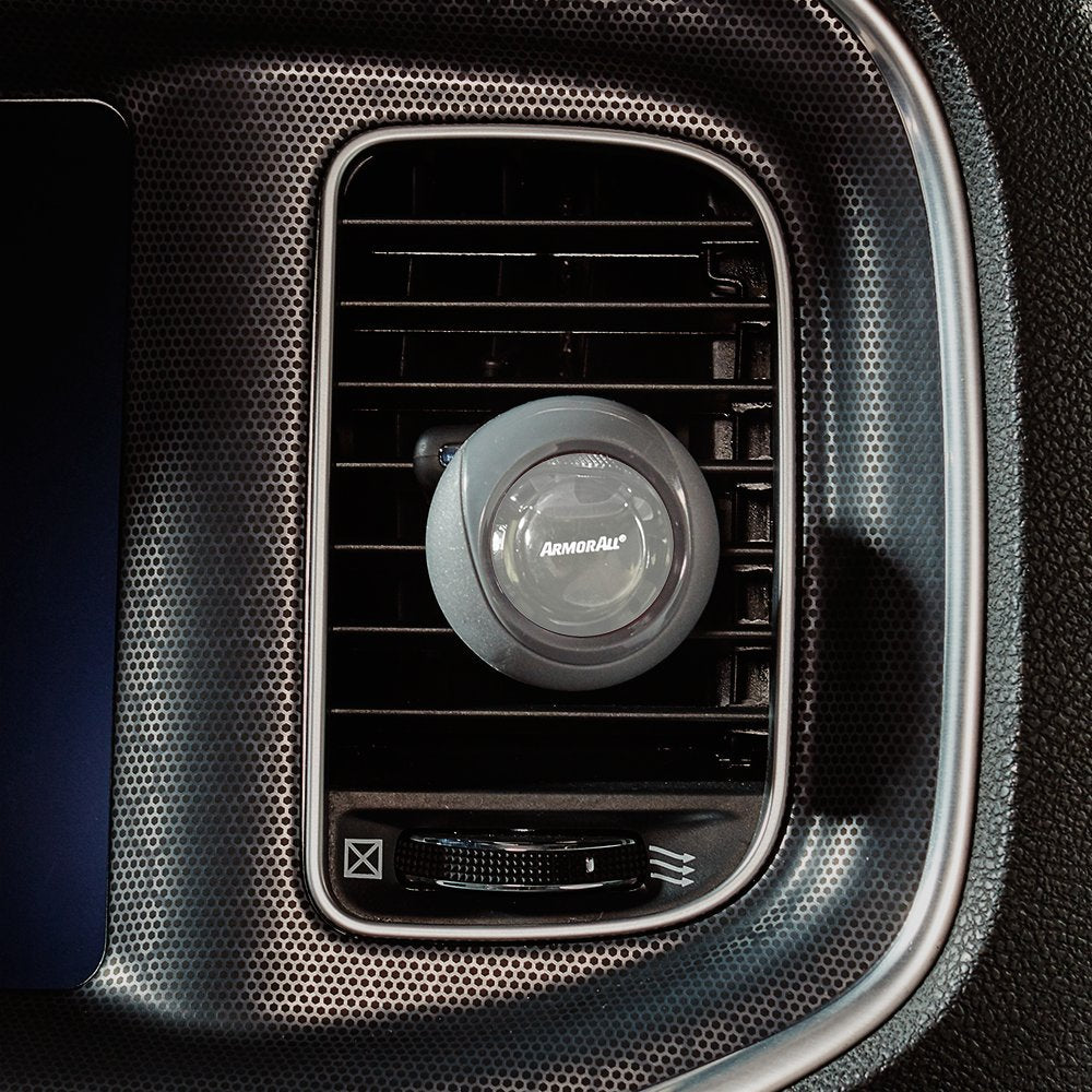 Armor All Car Air Freshener and Purifier - Odor Eliminator for Cars & Truck, Freshfx New Car, 0.08 Fl Oz Vent Clip, Pack of 4, 1