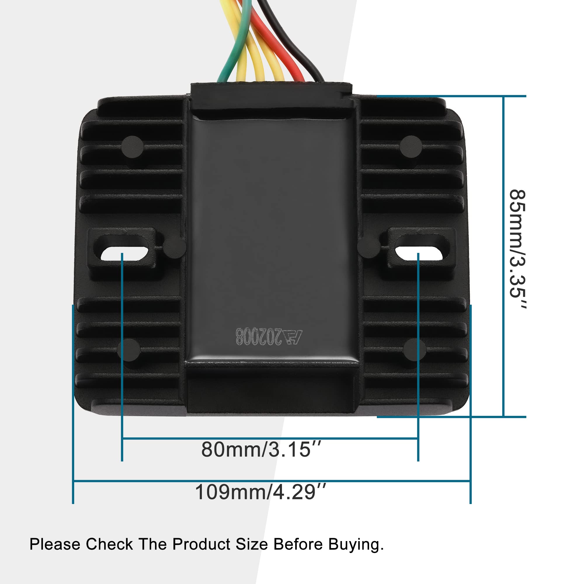 Goofit Voltage Regulator Rectifier Replacement For 250Cc 260Cc Helix Cn250 Vog Jonway