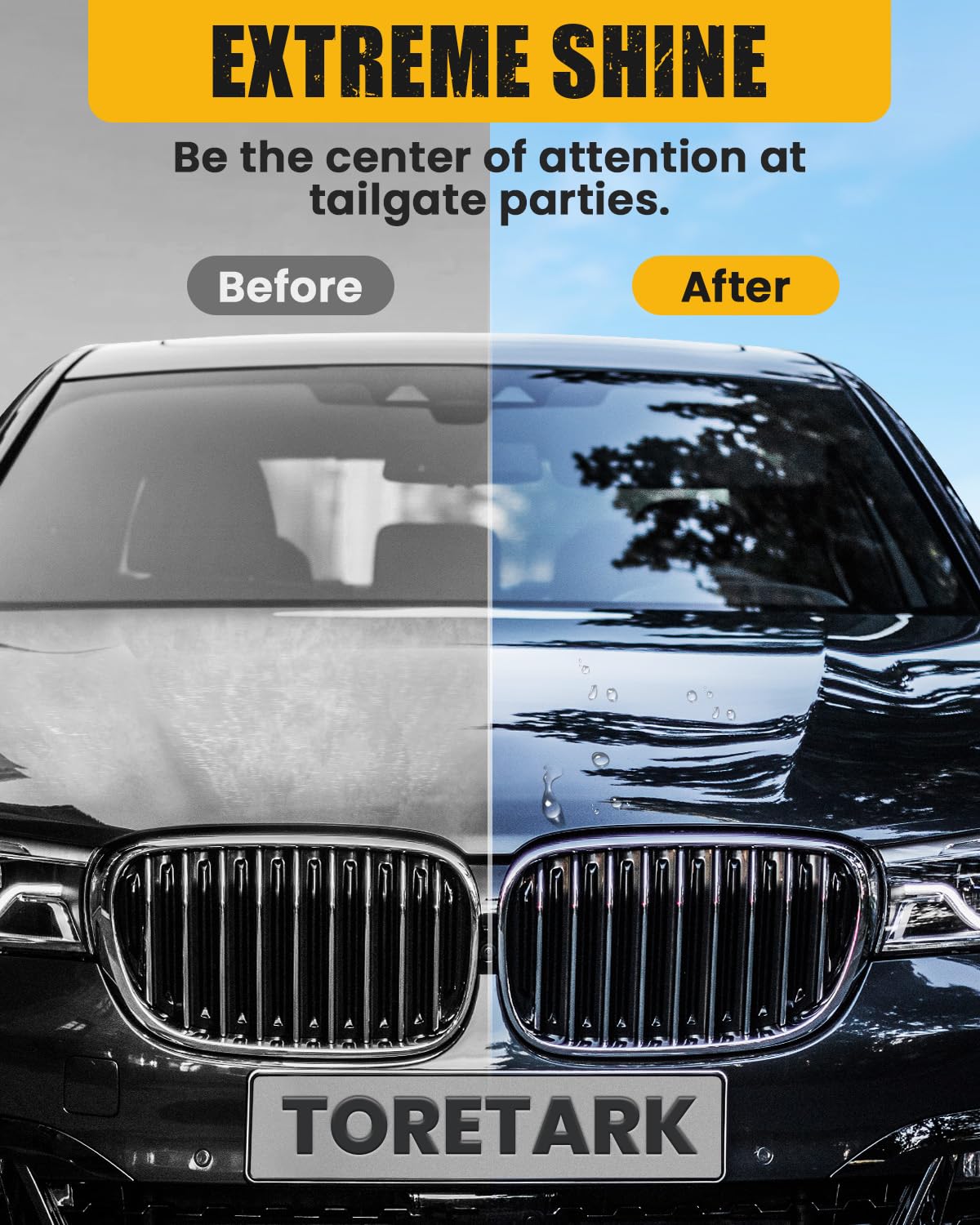 Carceracot Ceramic Coating for Cars (16 oz.), Unmatched Shine Nano Car Wax Coating Spray, No Pungent Smell, Quick Detailer Spray