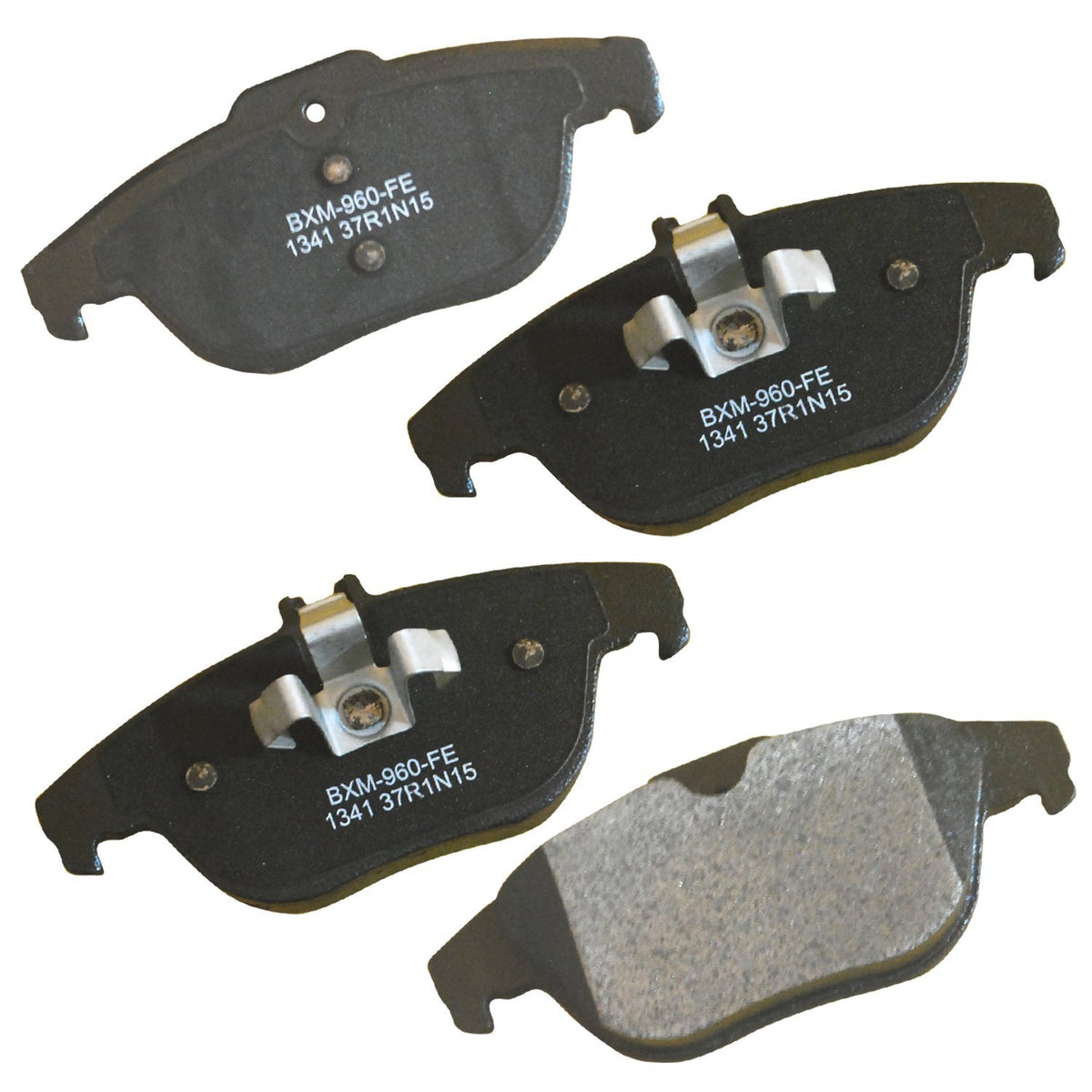 Bendix Premium Sbm1341 Semi-Metallic Rear Brake Pads For Select Models Mercedes-Benz C180, C200, C230, C250, C280, C300, C350, E