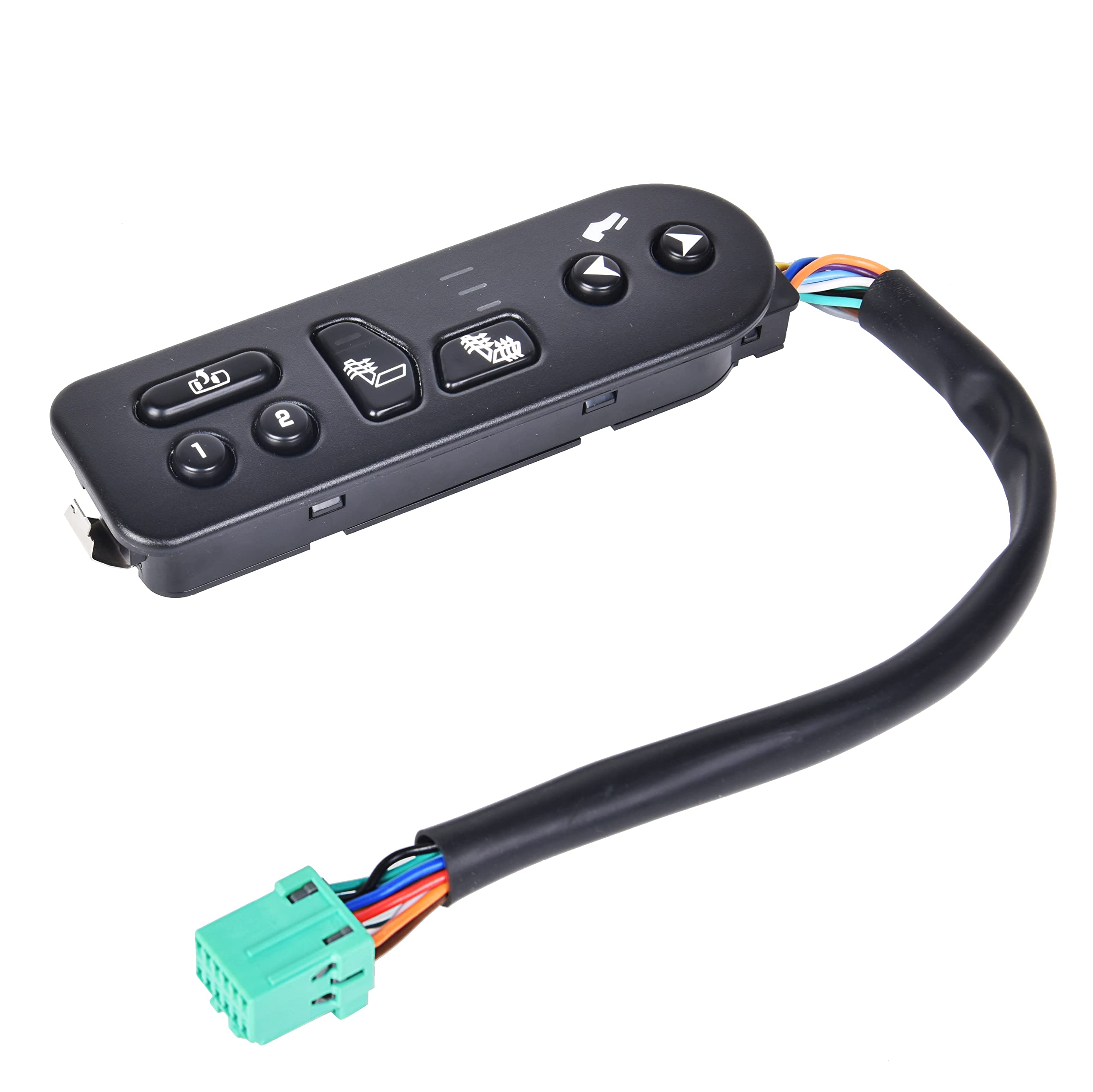 Seat Heater Switch Driver Side Compatible with 2003-2006 Cadillac Escalade Chevy Avalanche 1500 2500 Suburban 1500 2500 Tahoe GM