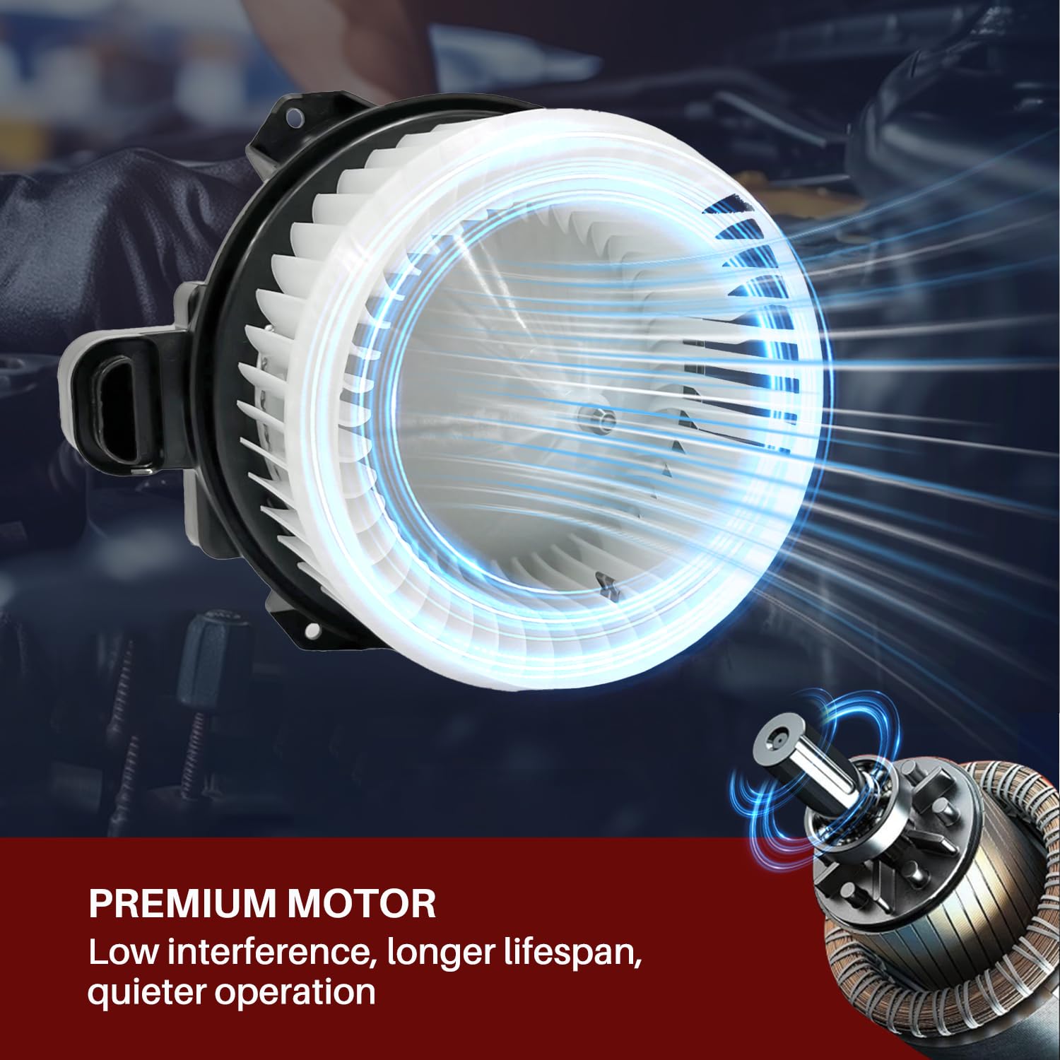 Aspligo 700215 Front Ac Heater Blower Motor Fan Fit For Dodge Journey For Lexus Es300H Es350 Gx460 Rx350 Rx450H For Toyota 4Runn