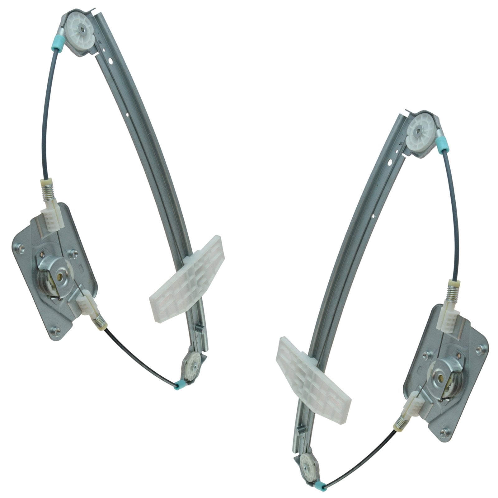 Trq Rear Power Window Regulator Set Compatible With 2006-2013 Audi A3 A3 Quattro