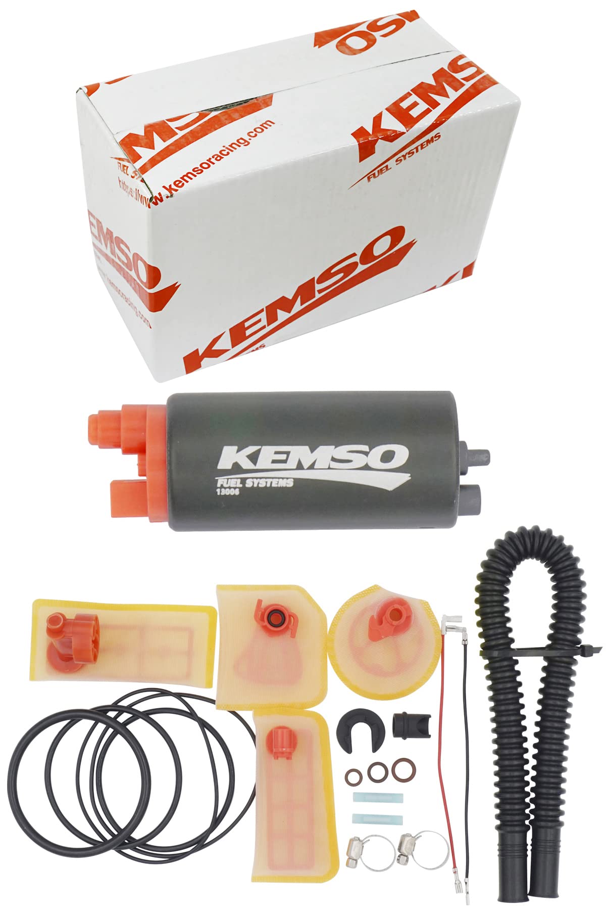 Kemso 13006 Intank Fuel Pump For For 2006-2011 Suzuki Quadracer 450 Lt-R450 / 2008-2023 Tu250, Rm-Z250, Rm-Z450, Rmx450 / 2006-2