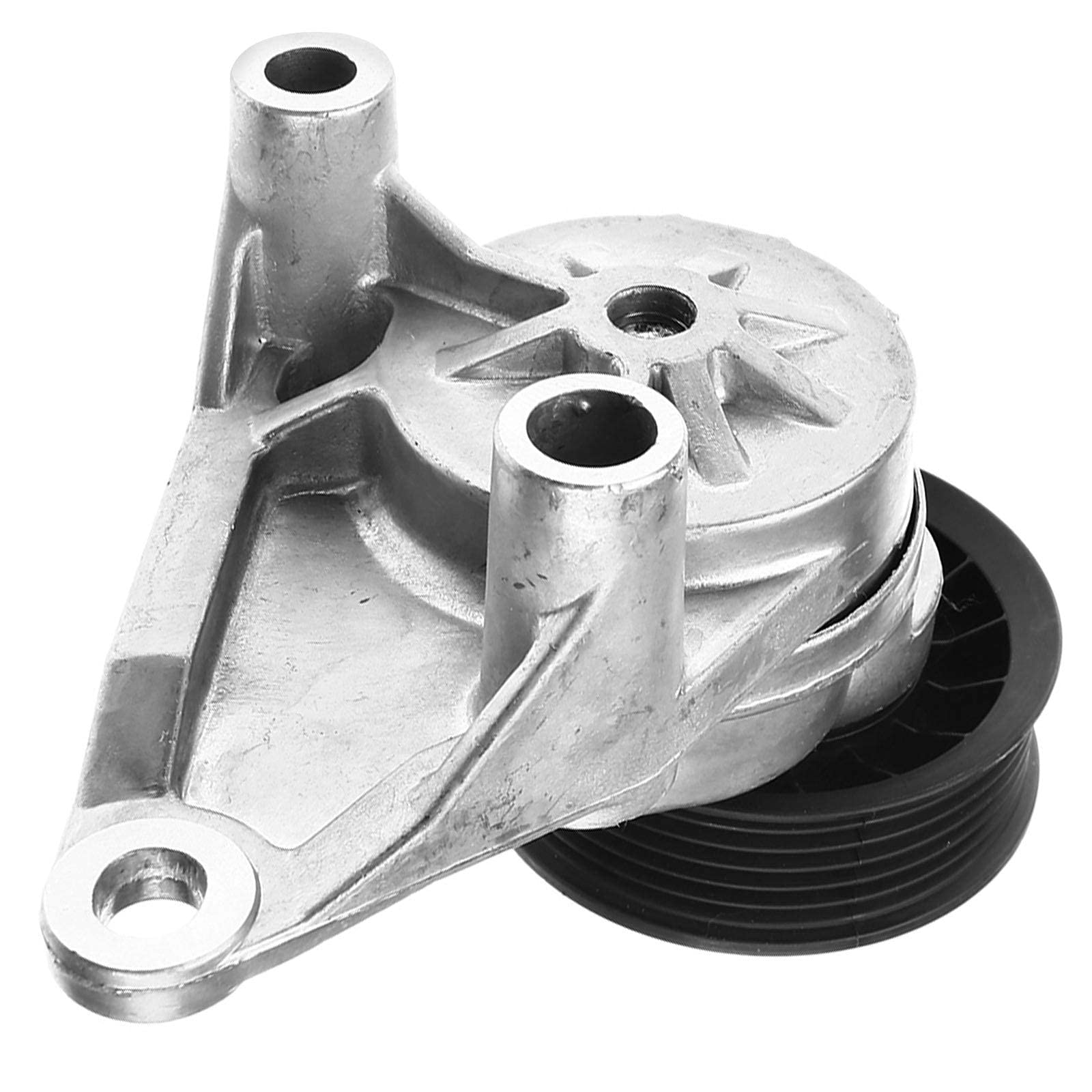 A-Premium Belt Tensioner Assembly with Pulley Compatible with Chevrolet, GMC, Cadillac - Silverado, Savana, Suburban 1500, Tahoe