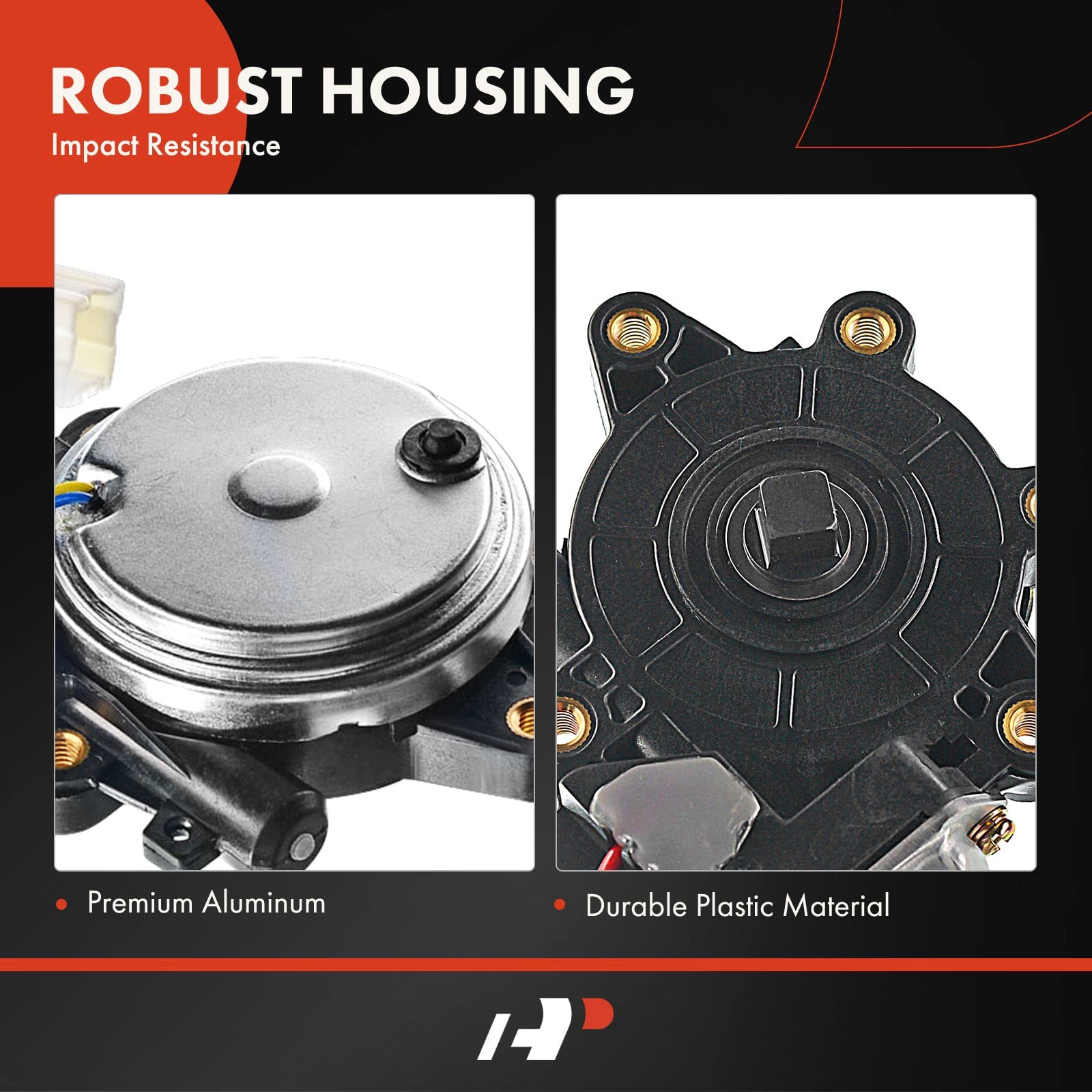 A-Premium Front Right Power Window Lift Motor Compatible with Infiniti G35 2003-2007 Coupe & Nissan 350Z 2003-2008 Coupe, 350Z 2004-2009 Convertible, with Anti-Clip Function, Replace# 80730CD000