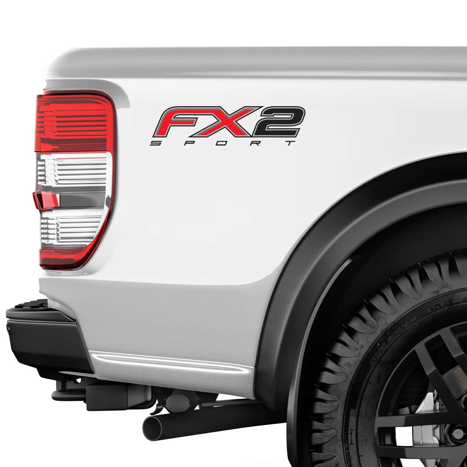 Fx2 Sport Decals F Stickers Truck 4X4 Bed Side (Set Of 2)