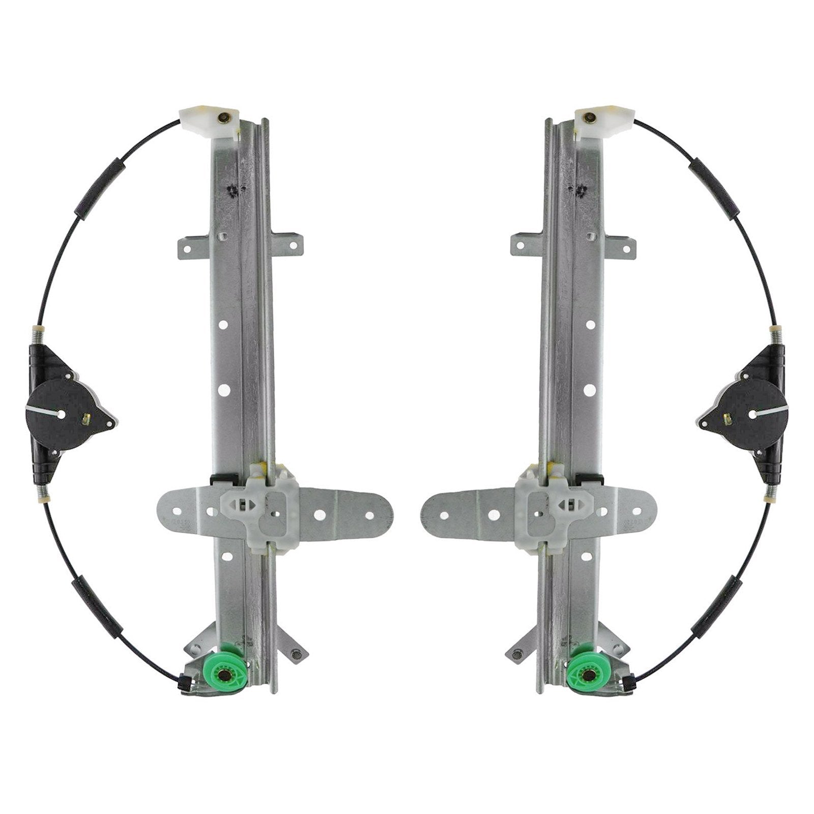 Trq Rear Power Window Regulator Set Compatible With 1992-2011 Ford Crown Victoria Mercury Grand Marquis 2003-2004 Marauder Fo155