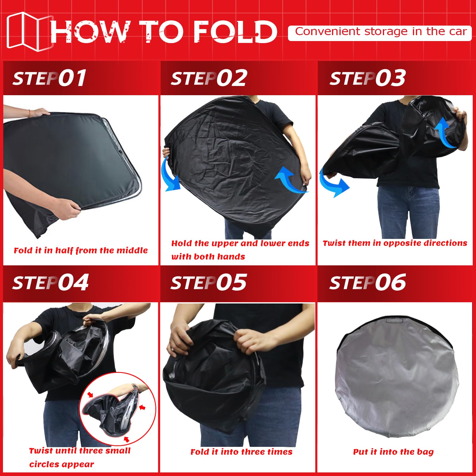 Kayzt Windshield Sun Shade For Toyota Rav4 2013-2018 Rav-4 Foldable Sunshade Suv Front Window Custom Fit Accessories