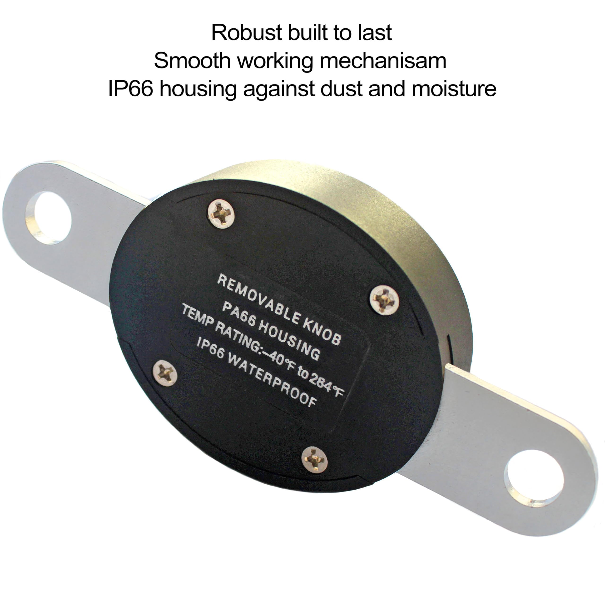 MOTOFLEX Side Post Battery Disconnect Switch for GM Car Truck, Marine RV Battery Switch 12V-48V Power Cut Off High Current 300A/