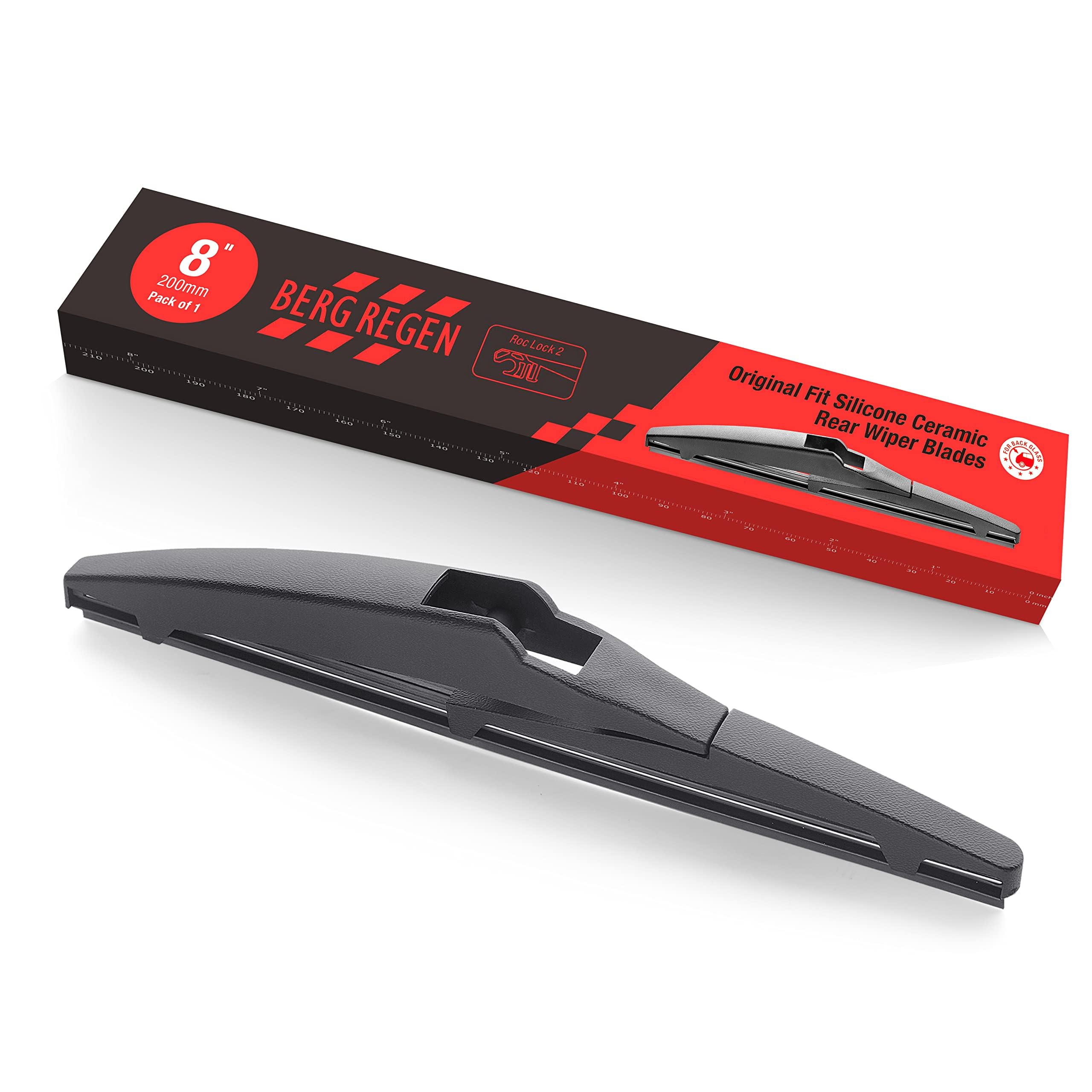 Berg Regen 19''+19'' Silicone Windshield Wiper Blades 2 Pack Replacement For Jeep Liberty 2012-2002/ Dodge Nitro 11-07/ Toyota T