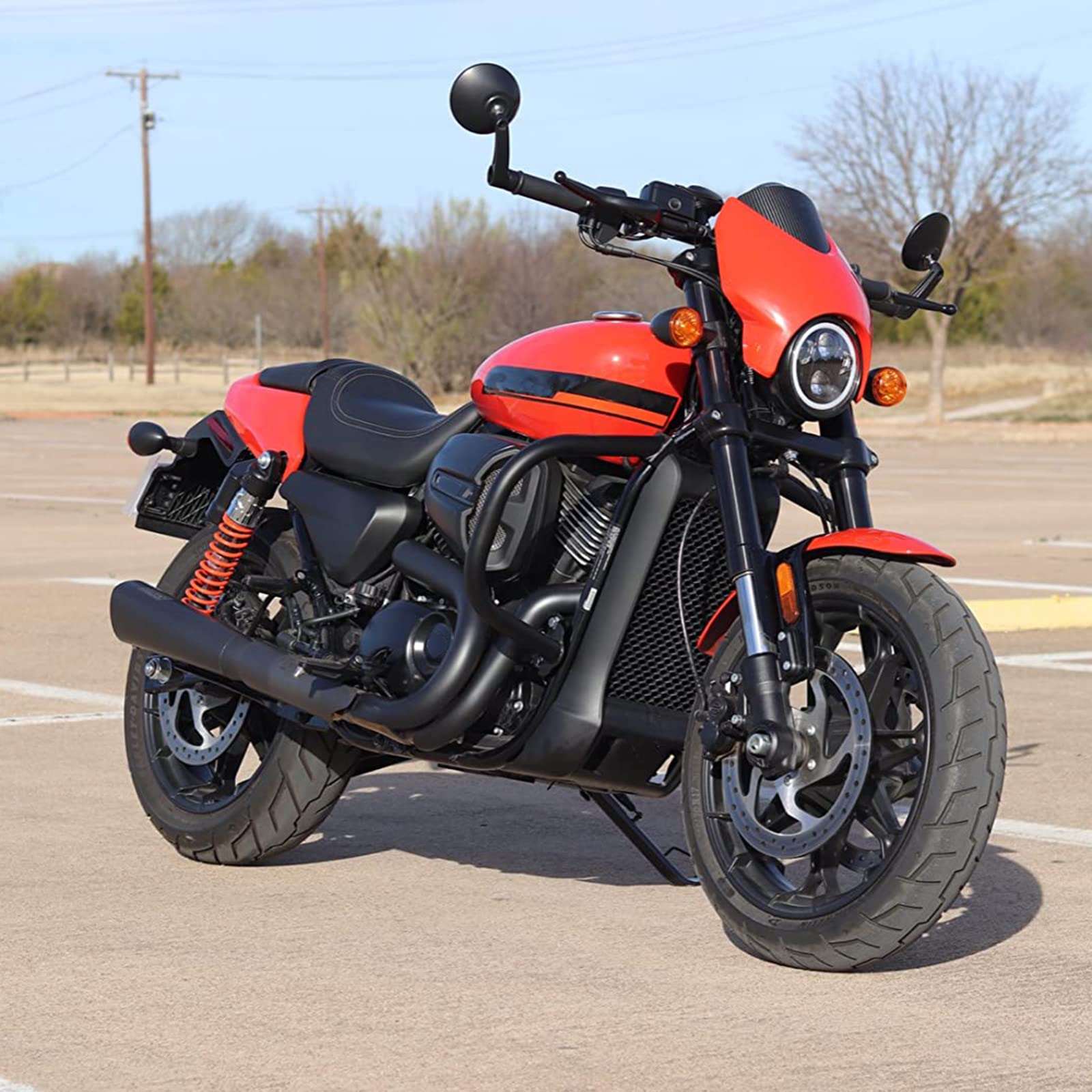 Engine Guards Crash Bars Frame Protection For Harley Street 500 750 Xg750 Xg500 2015 2016 2017 2018 2019 Street Rod 2017-2019