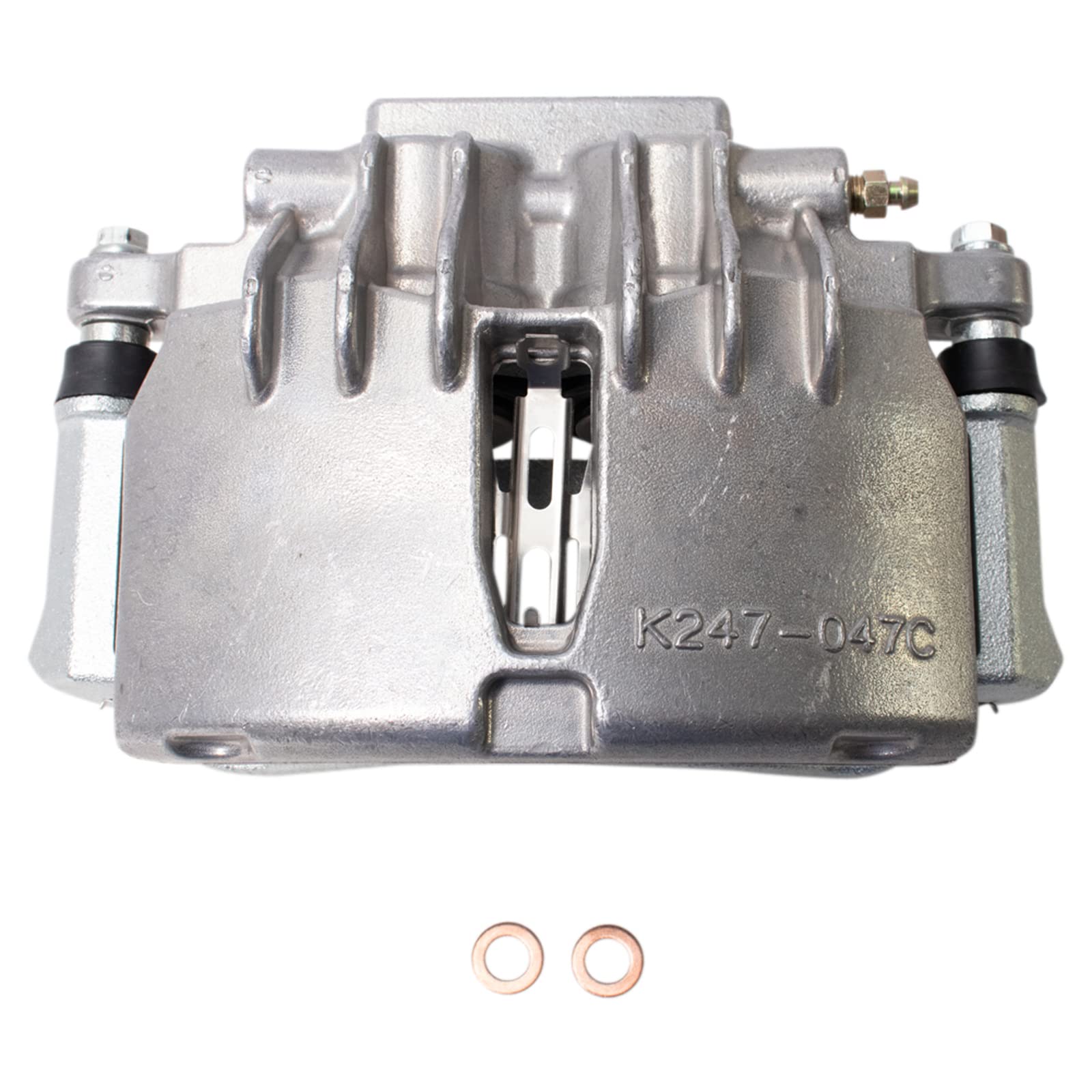 Trq Front Brake Caliper Set Compatible With 2003-2004 Ford Mustang