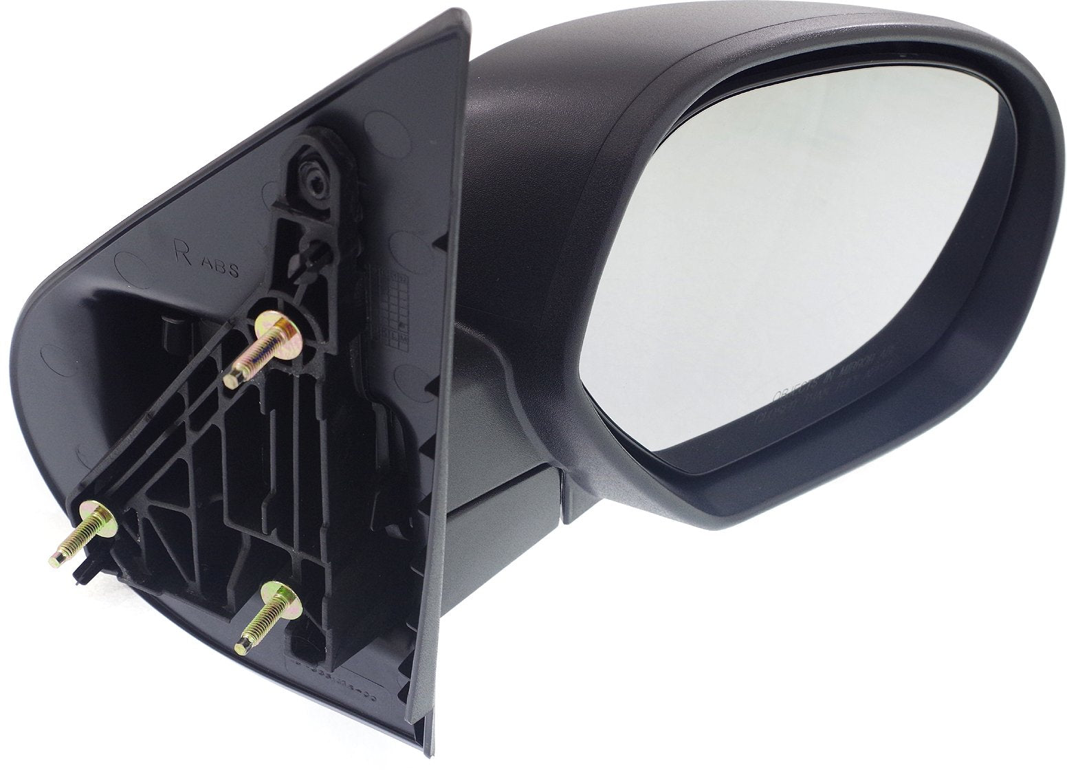 Kool Vue Right Non-Electric Mirror for Chevrolet Silverado 1500 Avalanche GMC Sierra 1500 2007-2013 Manual Fold w/o Signal Light