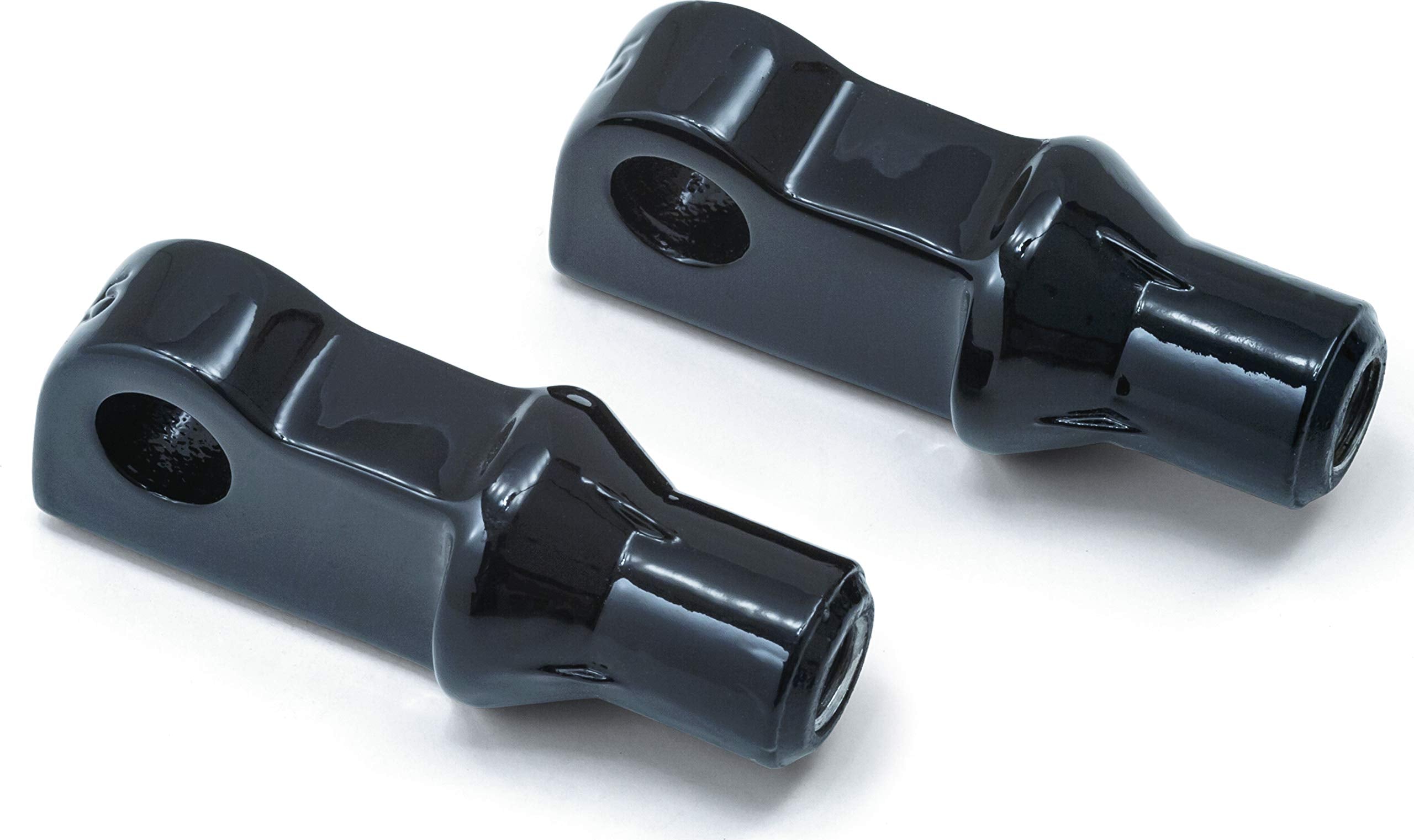 Kuryakyn Tapered Peg Adapters For Xl, Gloss Black