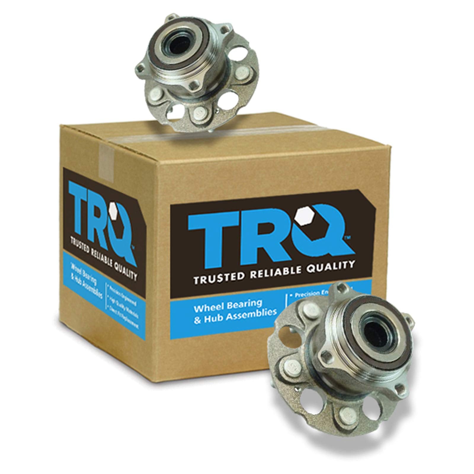 Trq Rear Wheel Hub Bearings Assembly Set Compatible With 2013-2015 Acura Rdx 2012-2016 Honda Cr-V