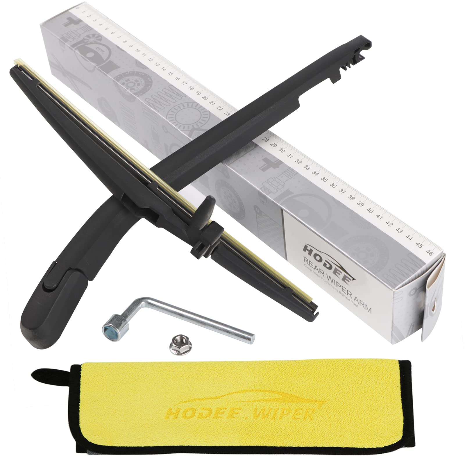 Rear Wiper Arm Blade Nut Set Replacement for Toyota 4Runner 2003-2009,Rear Wiper Cover Accessories Assembly, Wiper Cap Set for B