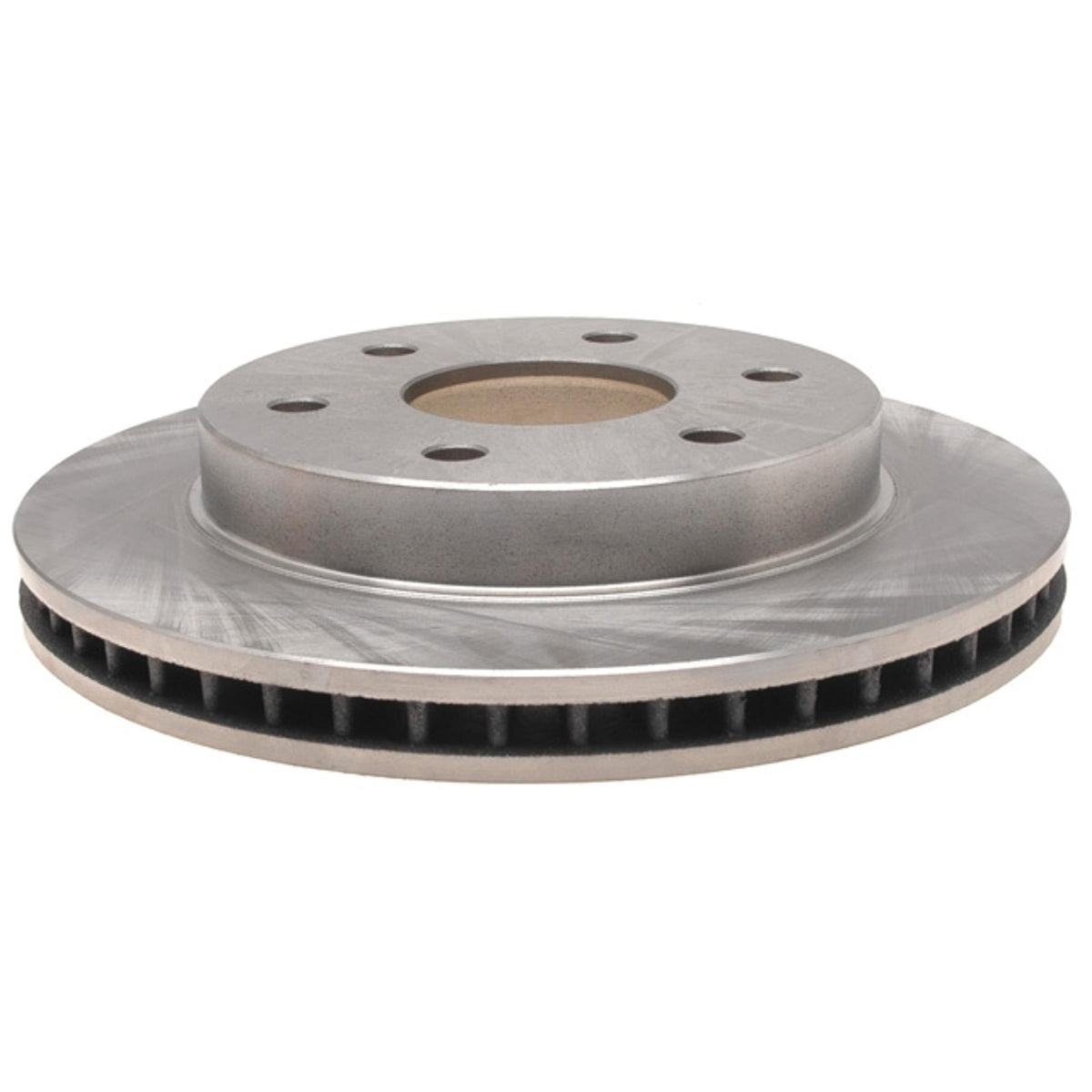 Acdelco Silver 18A925A (19241877) Non-Coated Front Disc Brake Rotor
