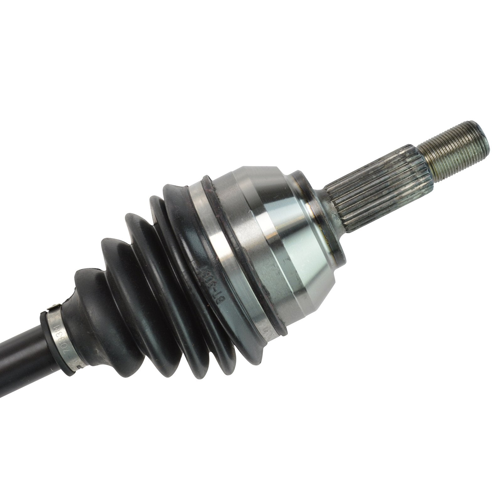 Trq Front Cv Axle Shaft Assembly Set Compatible With 2006-2011 Ford Focus