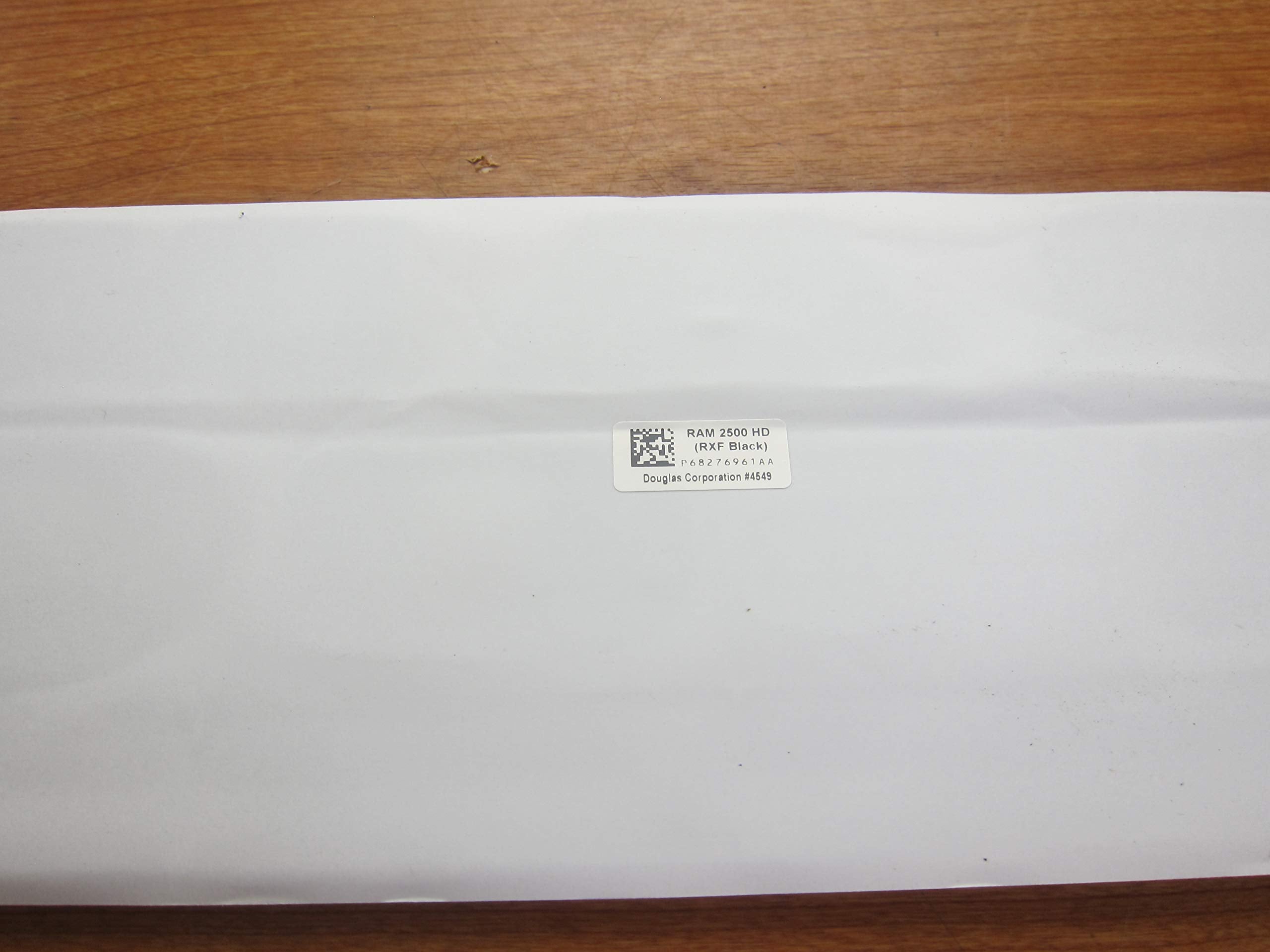 Ram 2500 Heavy Duty Flat Black & Red Lettering Nameplate New Mopar Oem