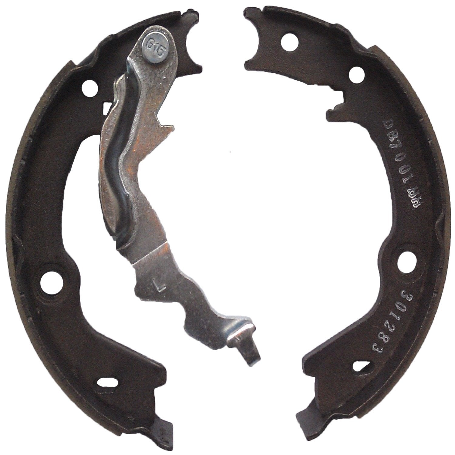 Bendix Premium 914 Rear Parking Brake Shoe For Hyundai Accent 2010-2006, Veloster 2013-2012, Kia Forte 2013-2010, Forte5 2013-20