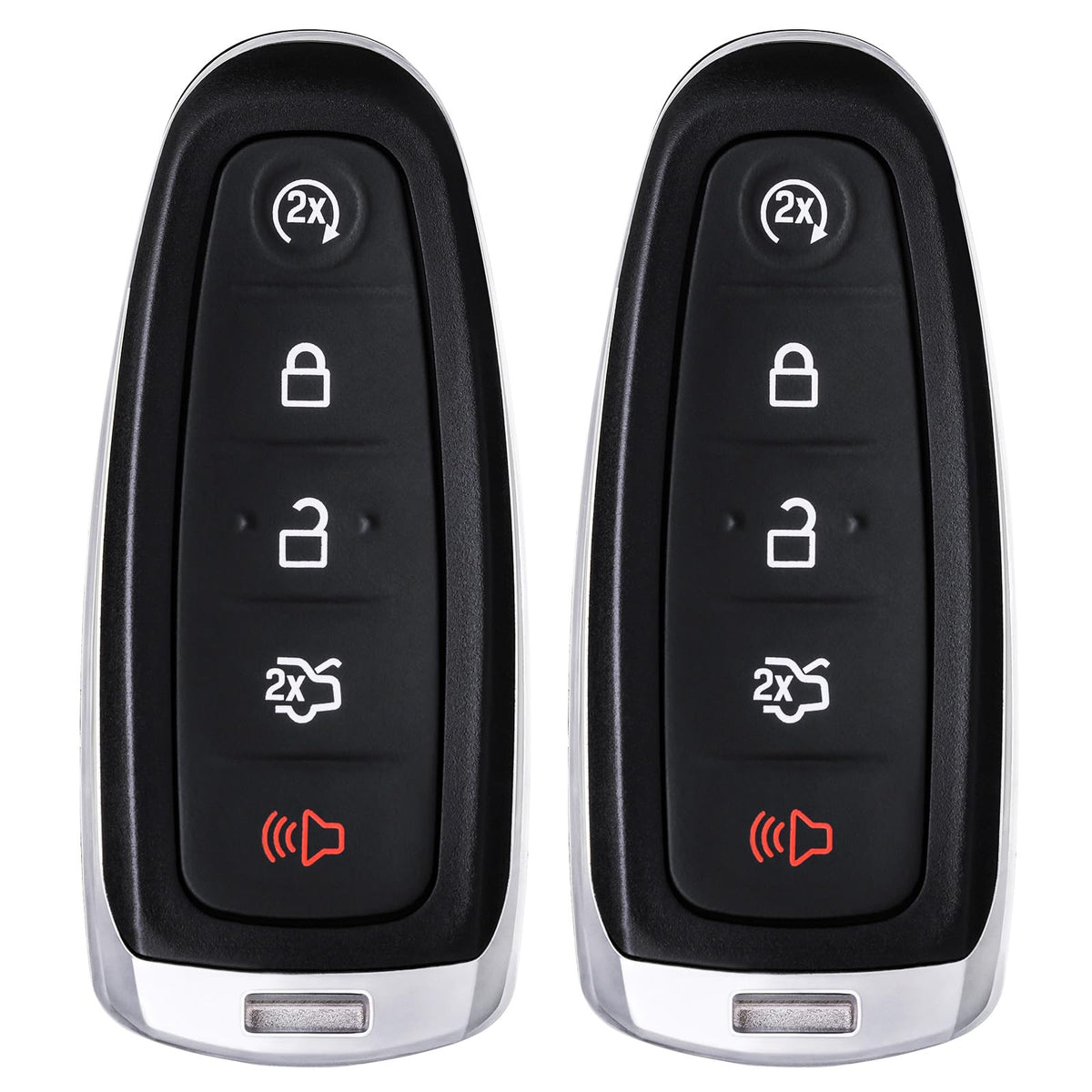 Helloauto Key Fob For Ford Explorer Edge, For 2011-2015 Flex Taurus 2013-2019, For Expedition Focus Lincoln Mks Mkt Mkx Navigato