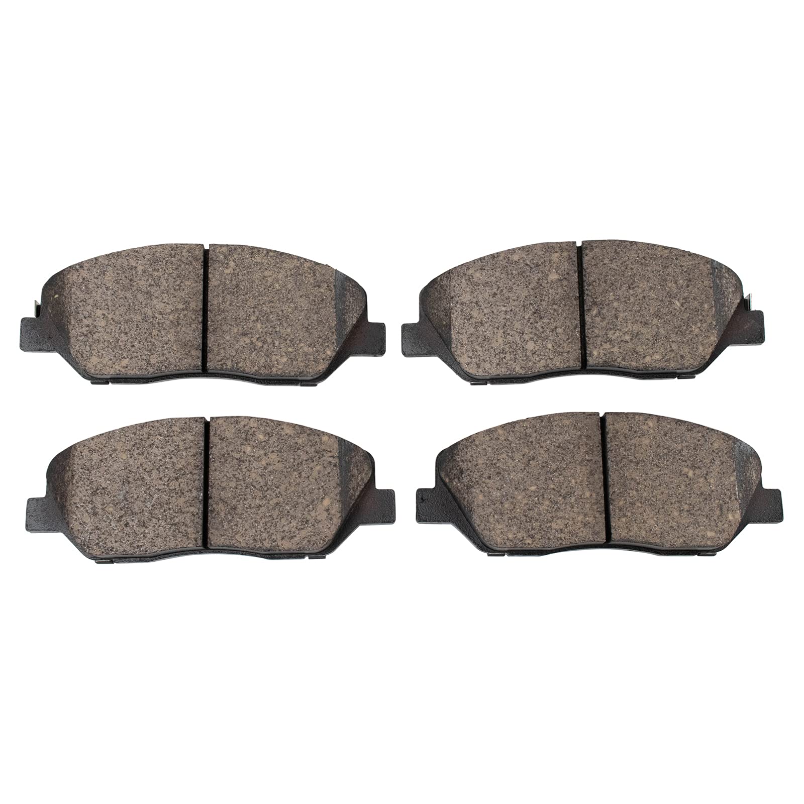 Trq Front Brake Pads Ceramic Compatible With 2017-2018 Hyundai Santa Fe 2019 Santa Fe Xl