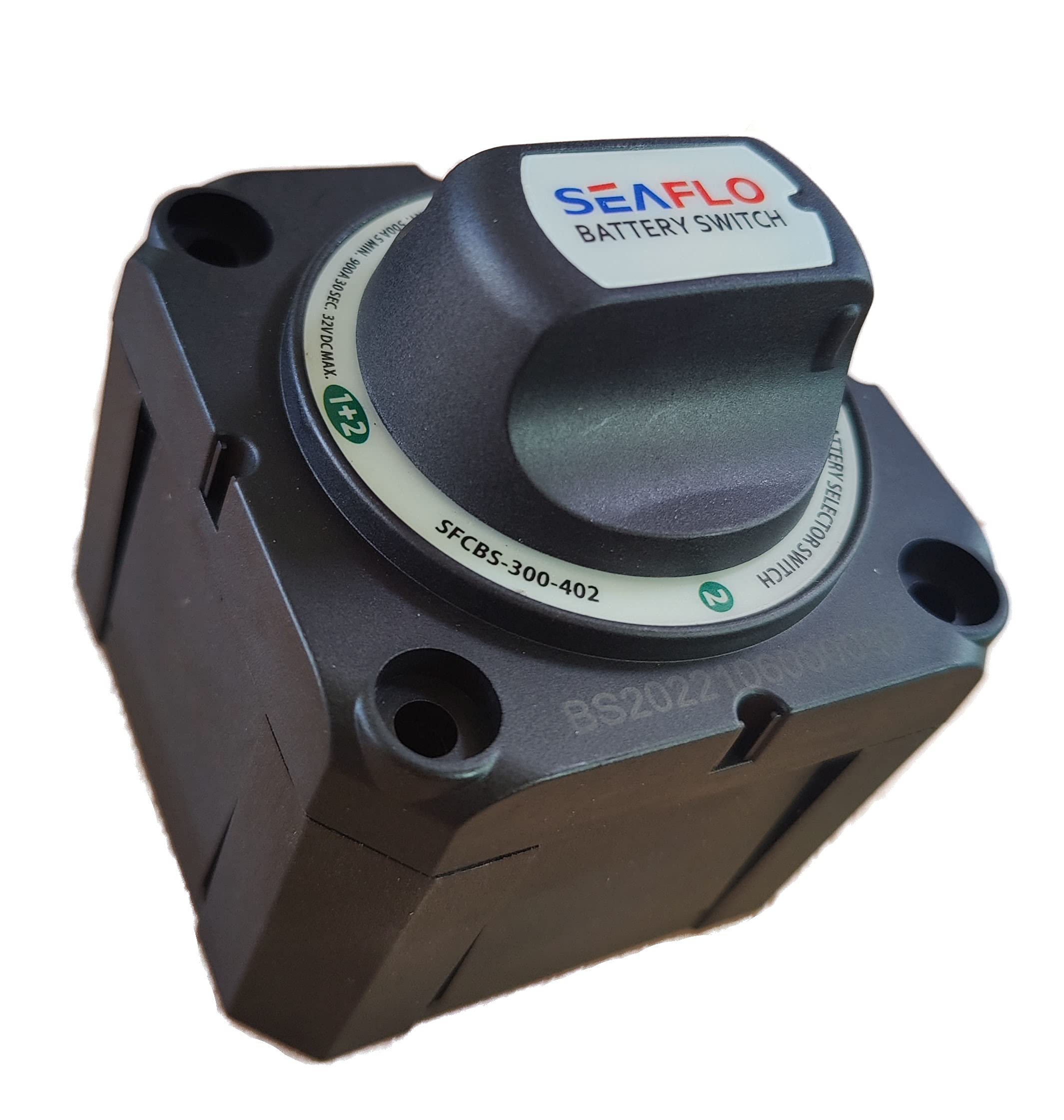 SEAFLO Heavy Duty 900 Amp 4 Position Battery Selector Switch Choose Quantity (01-Pack)
