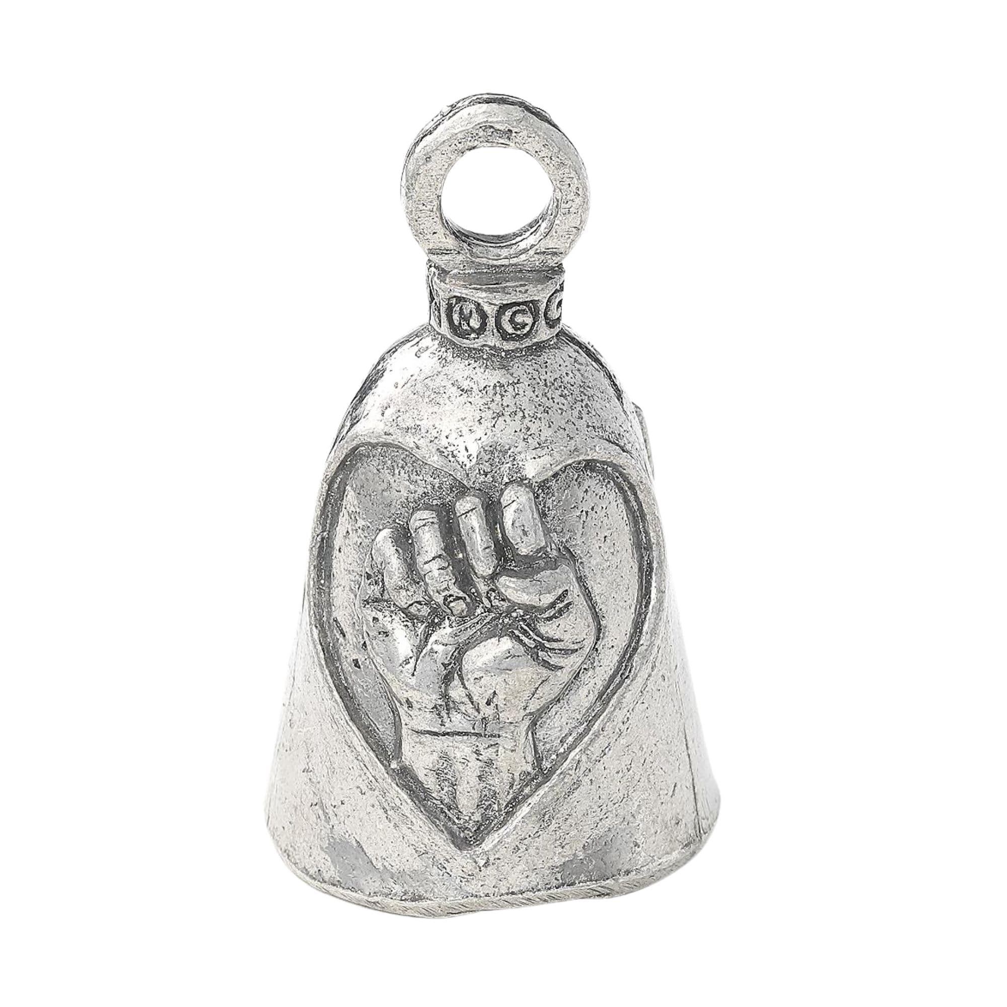 Guardian Bell Black Lives Matter Good Luck Bell w/Keyring & Black Velvet Gift Bag | Motorcycle Bell | Lead-Free Pewter | Good Lu