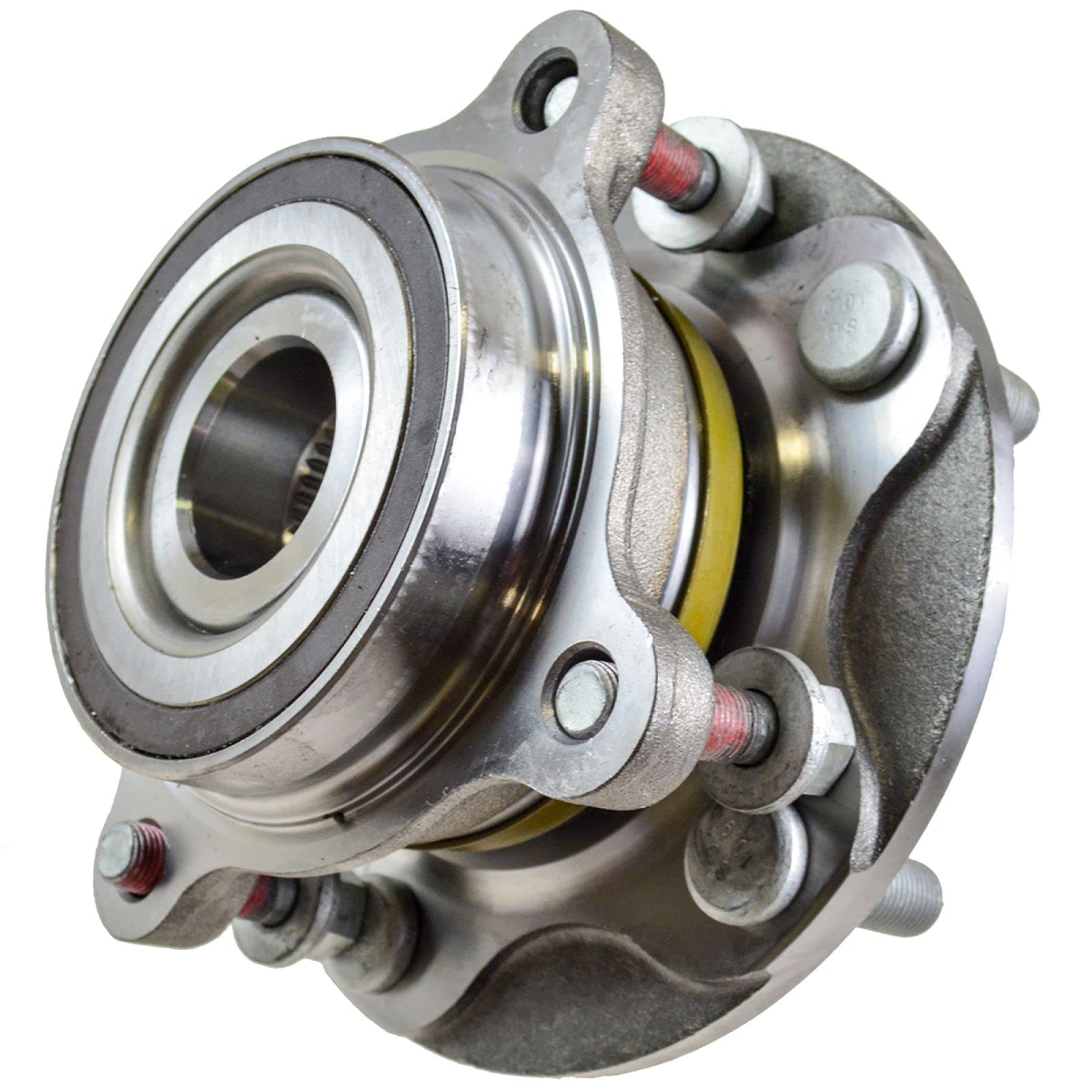 Trq Front Wheel Bearing & Hub Assembly With Abs Sensor Compatible With 2008-2022 Toyota Sequoia 2007-2021 Tundra