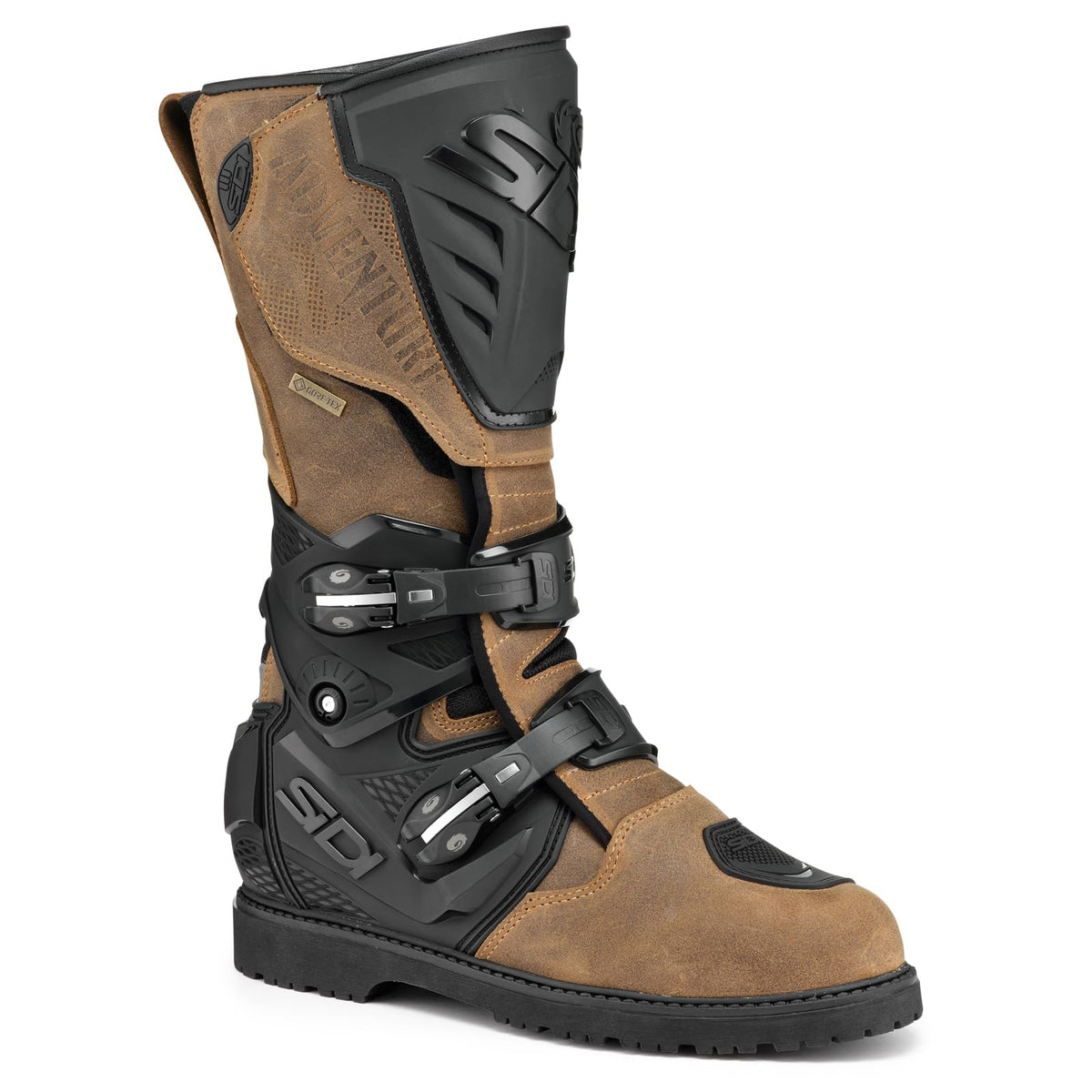 SIDI Women's Motorcycle Boots, Tobacco, 48 EU
