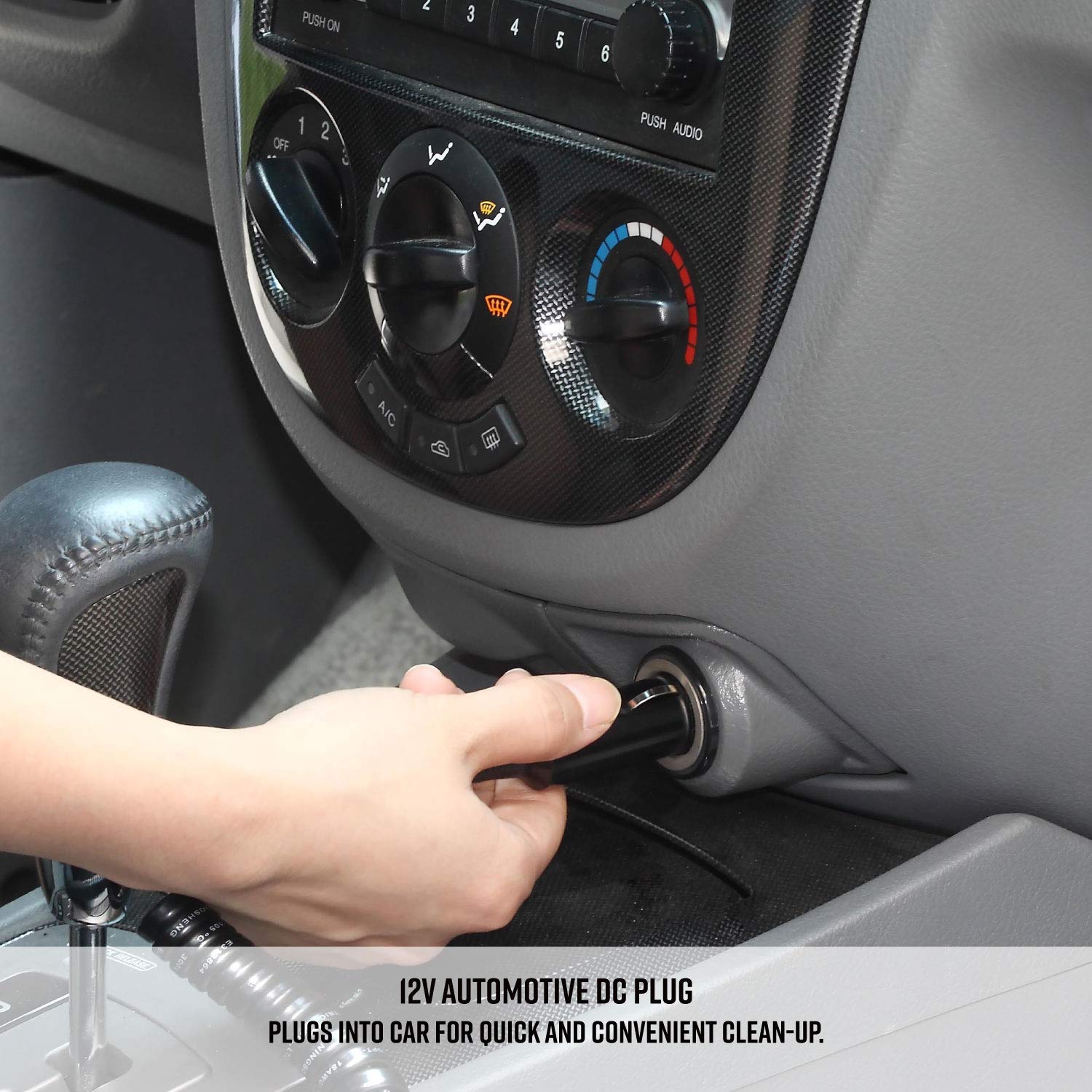 Armorall All Aa12V1 0901 12V Car Wet/Dry Shop Vacuum, Orange