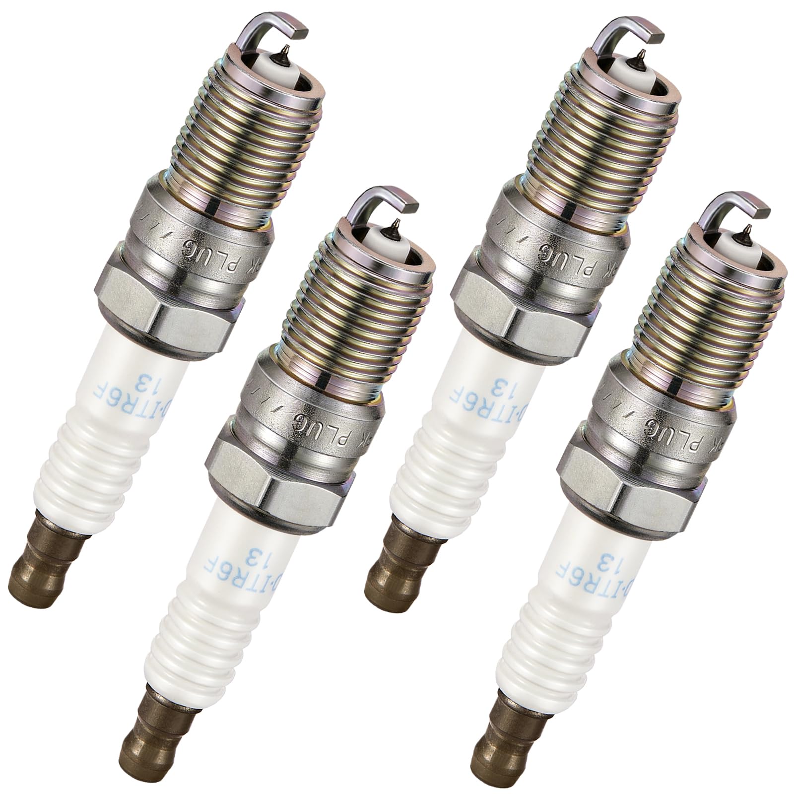 BDFHYK Set of 4 Iridium Spark Plug Compatible with Focus Escape Transit Connect,Mazda 3 Tribute,Mercury Mariner,2.0L 2.3L ELECTR