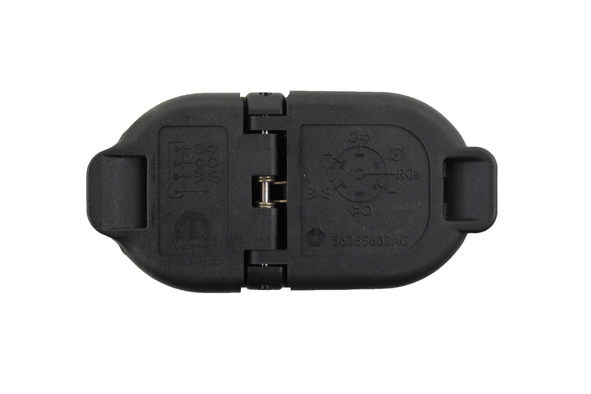 Chrysler 56055632Ac 7-Way Trailer Connector , Black