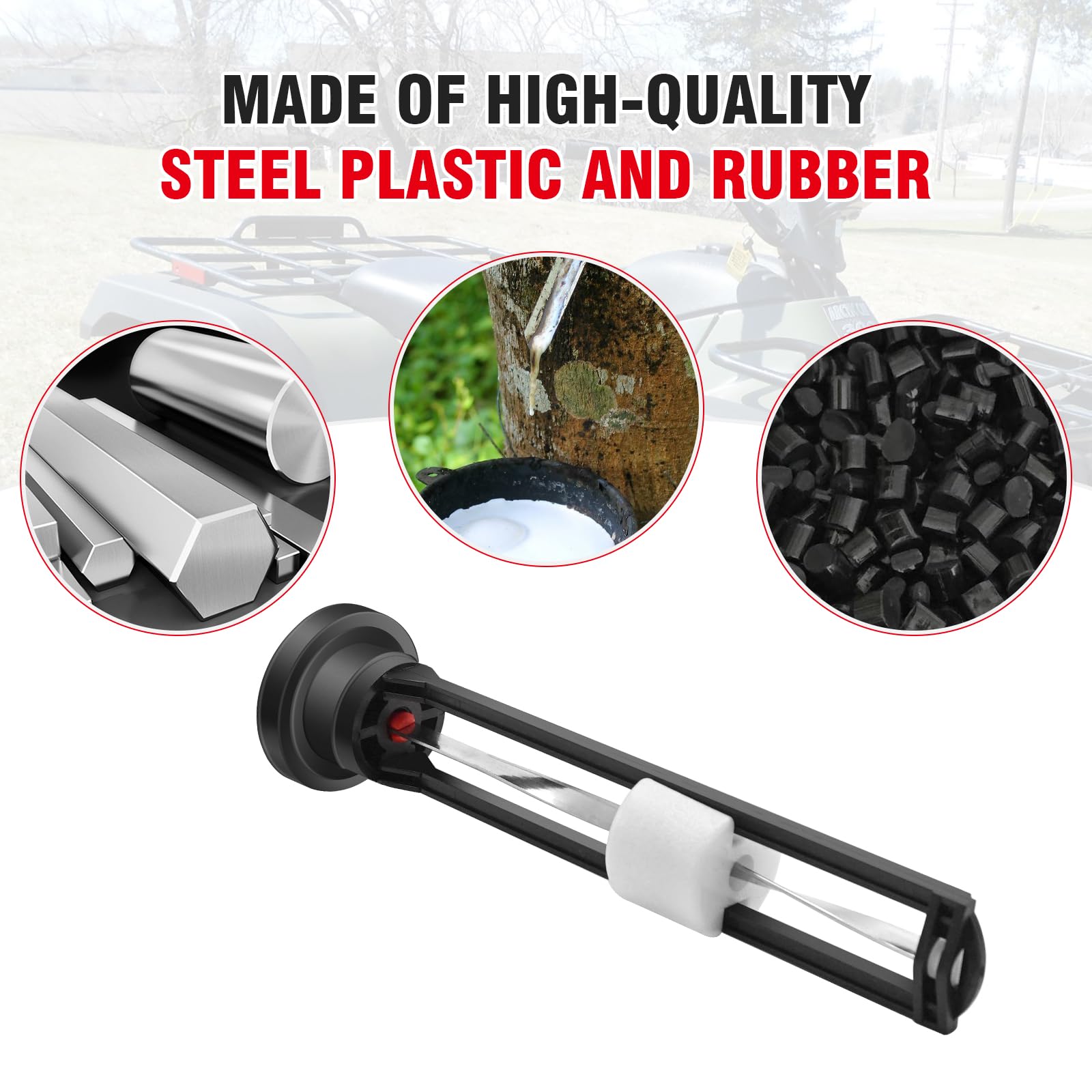 Fuel Cap Gas Gauge 0570-086 0470-444 Compatible With Arctic Cat Atv 250 300 375 400 500 2001 2002 2003 2004 2005 2006