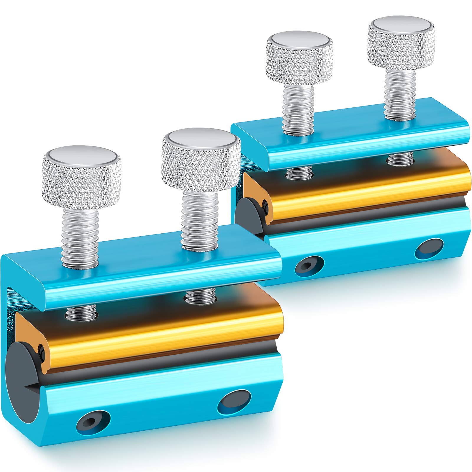 2 Pieces Vehicle Cable Lubricator Alloy Cable Lubricator Clutch Throttle Cable Lubricator Dual Oiler Cable Lube Tool for Motorcy