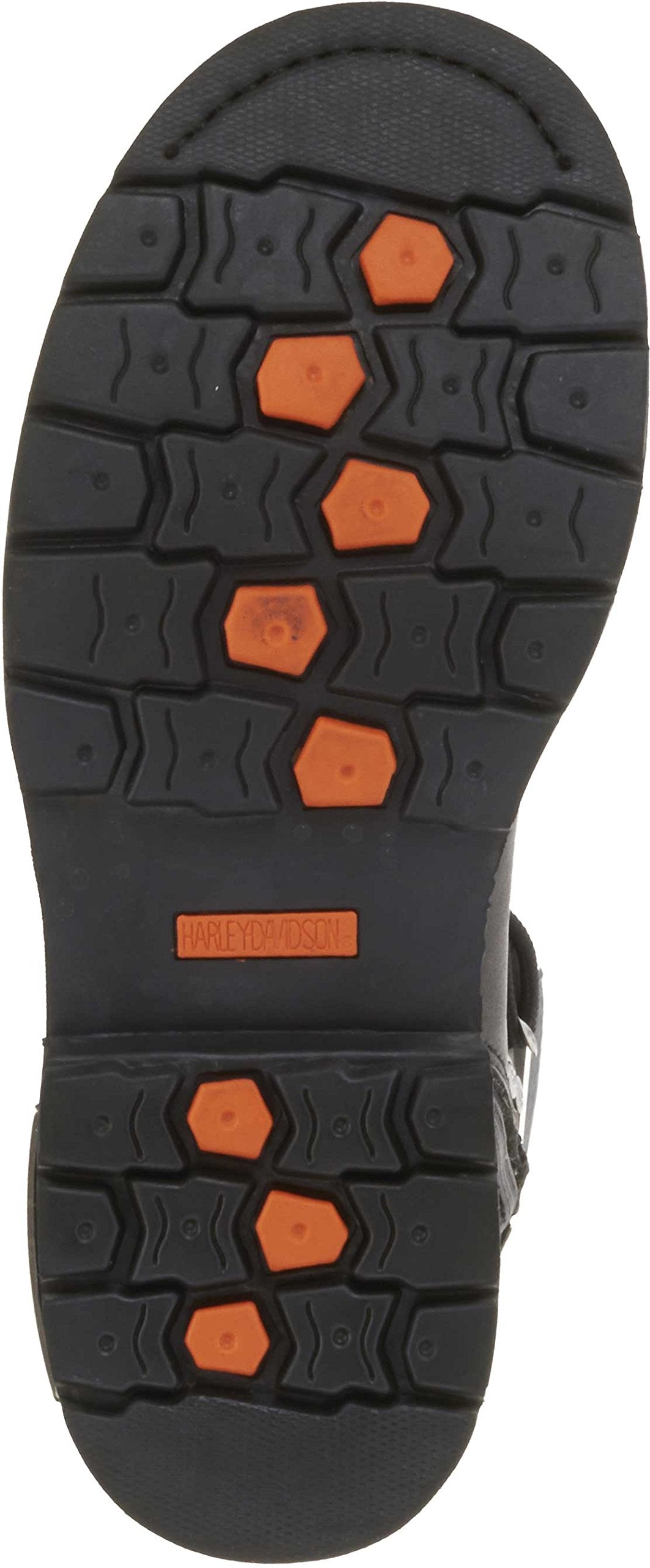 Harley-Davidson Footwear Men'S Electron Leather Motorcycle Casual Boot, Black, 7.5