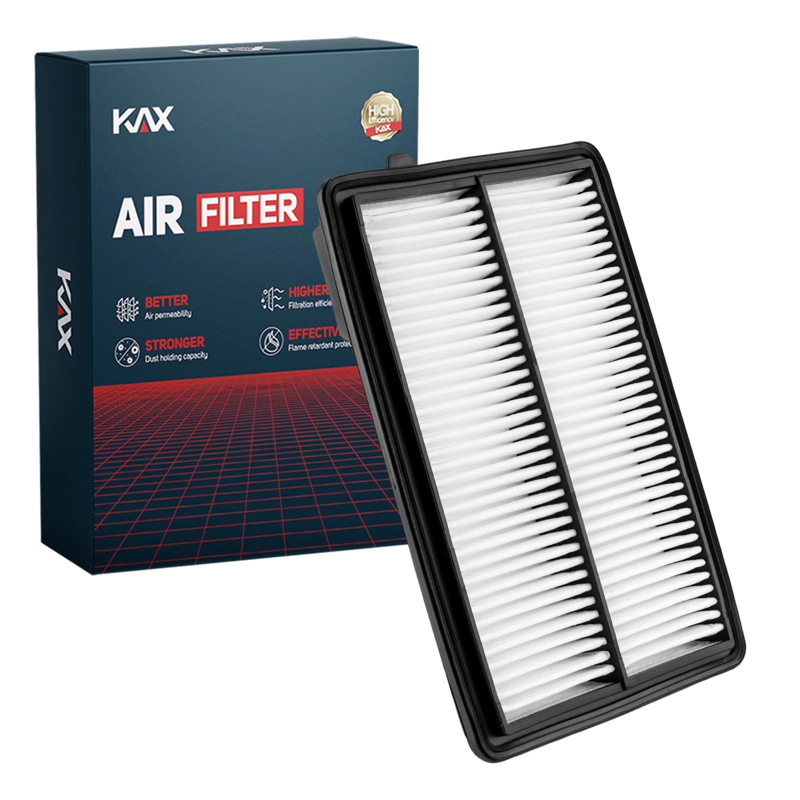 Kax Engine Air Filter, Ca11477 Replacement For Accord V6 3.5L 6 Cyl 2013 2014 2015 2016 2017, Tlx V6 3.5L 2015 2016 2017 2018 20