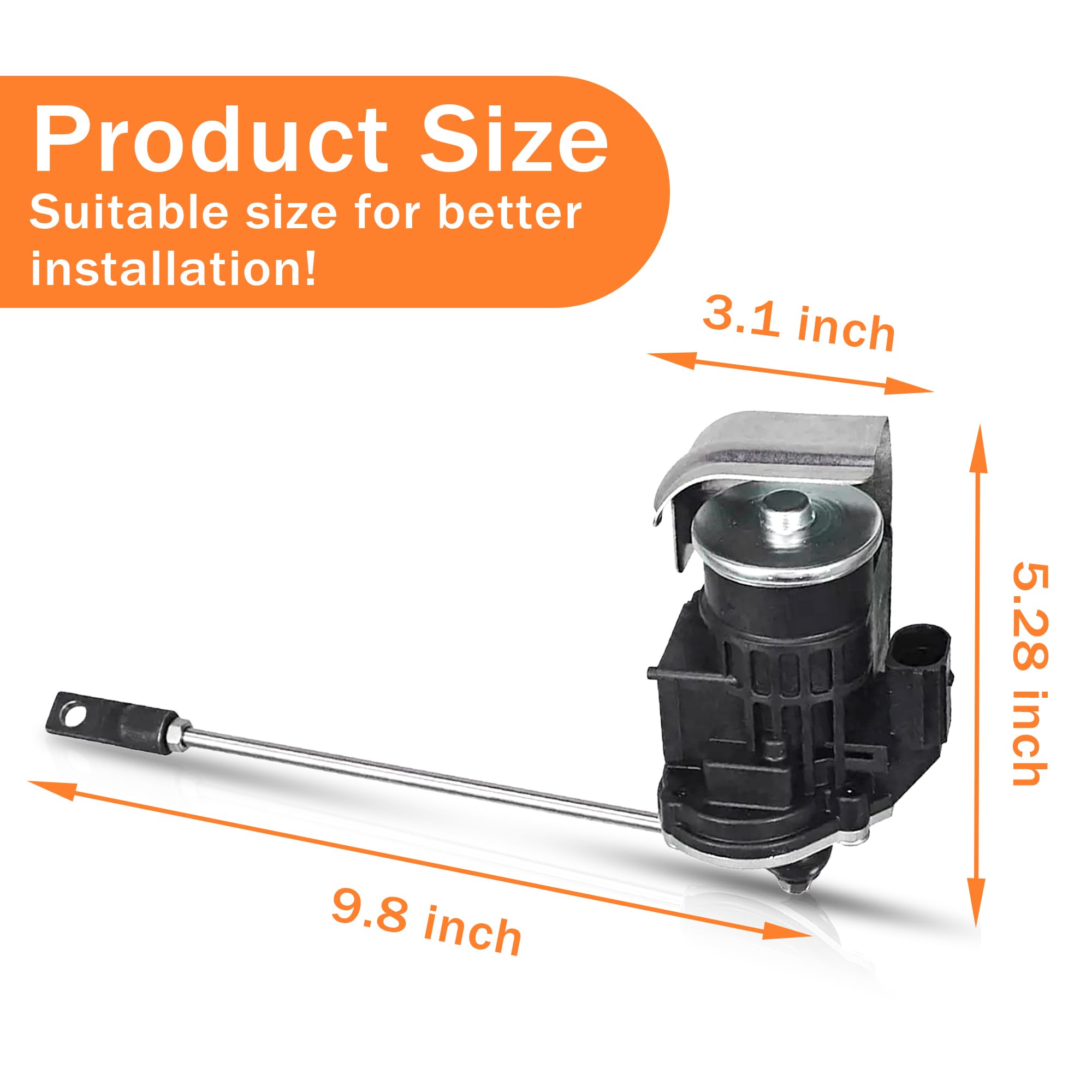 PartsFlow Turbo Wastegate Actuator, Turbo Charger Solenoid for Hyundai Sonata 2009-2014 Santa Fe Sport 2013-2016 for Kia Optima