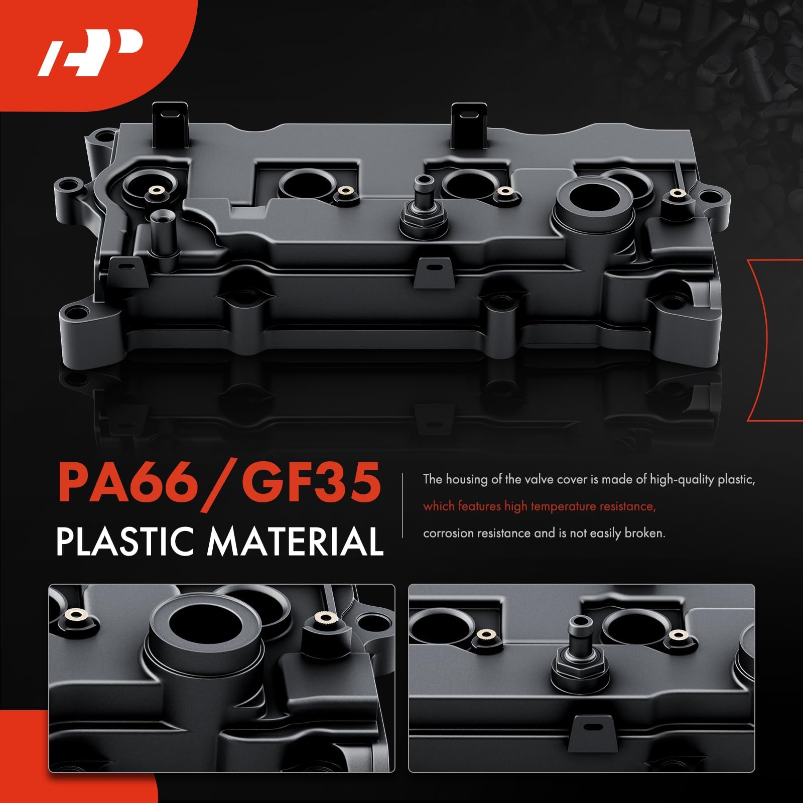 A-Premium Engine Valve Cover Kit, With Bolt & Oil Filler Cap, Compatible With Nissan Infiniti Model - 2013-2018 - Altima, Rogue,