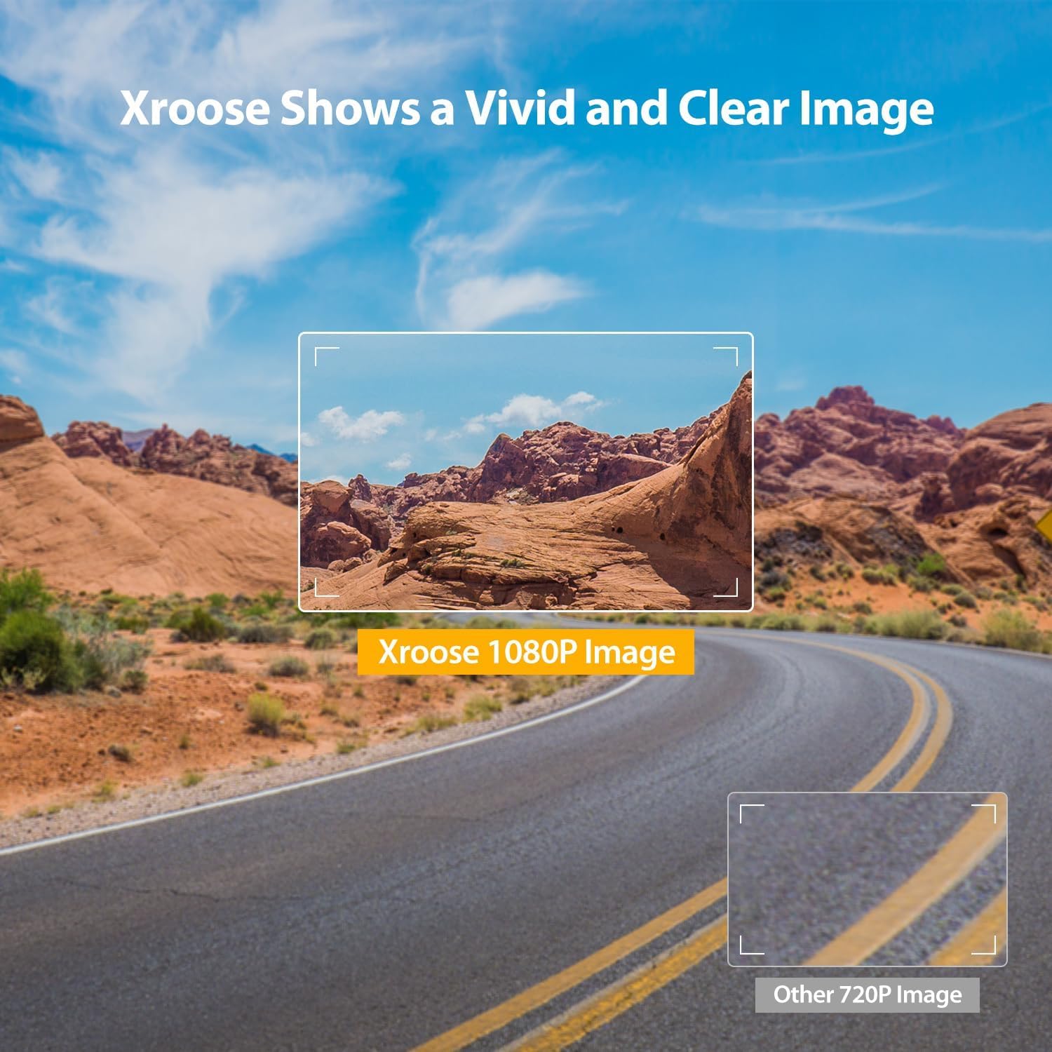 Magnetic Solar Wireless Backup Camera, 5'' Hd Monitor, 2-Min Installation True Wireless No Drilling, Rechargeable Waterproof Rea