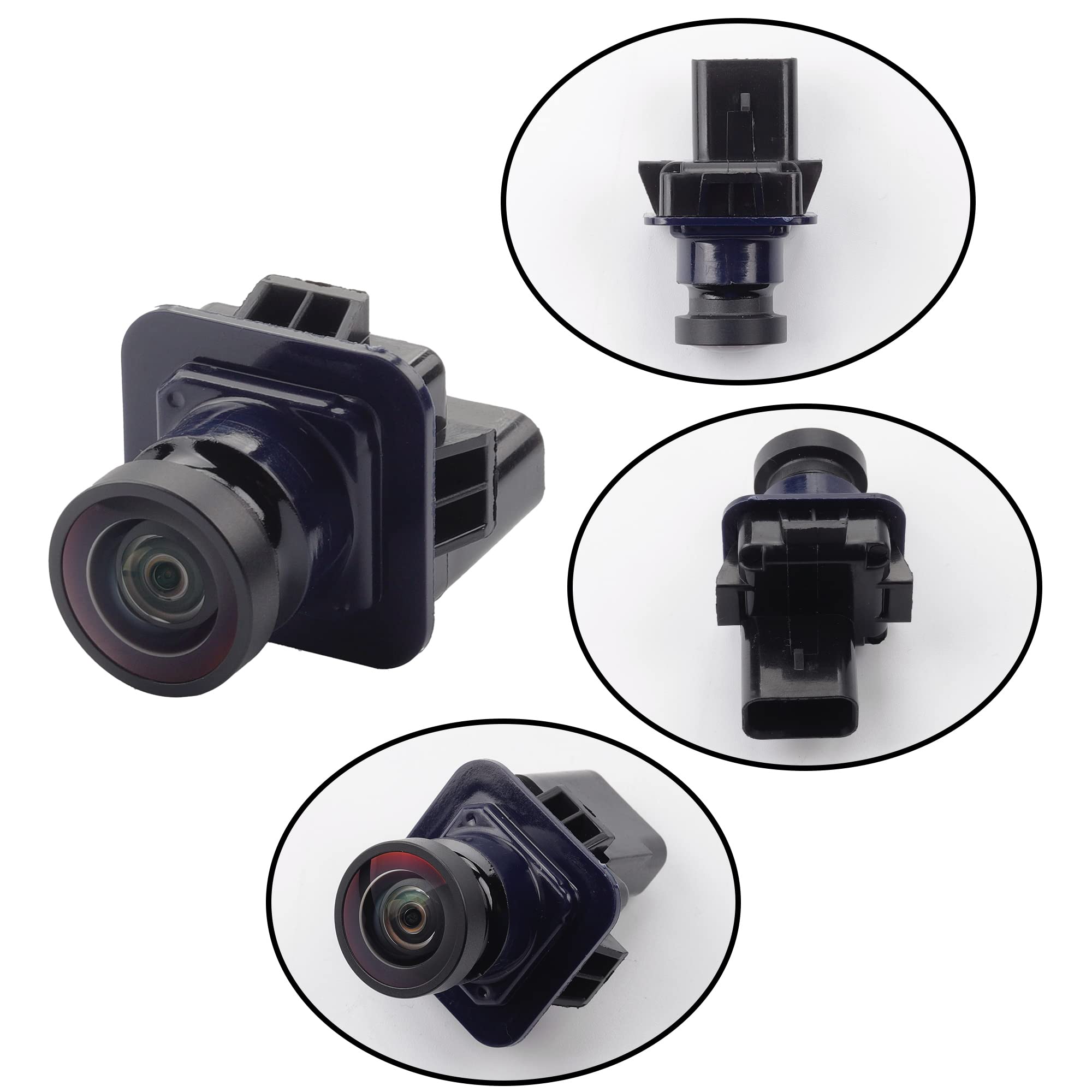Dasbecan Rear View Backup Camera Compatible With Ford F150 2010-2014 Mustang 2015-2020 Lincoln Mkc 2015-2019 Park Assist Camera Replaces# El3Z-19G490-D Bl3Z-19G490-B