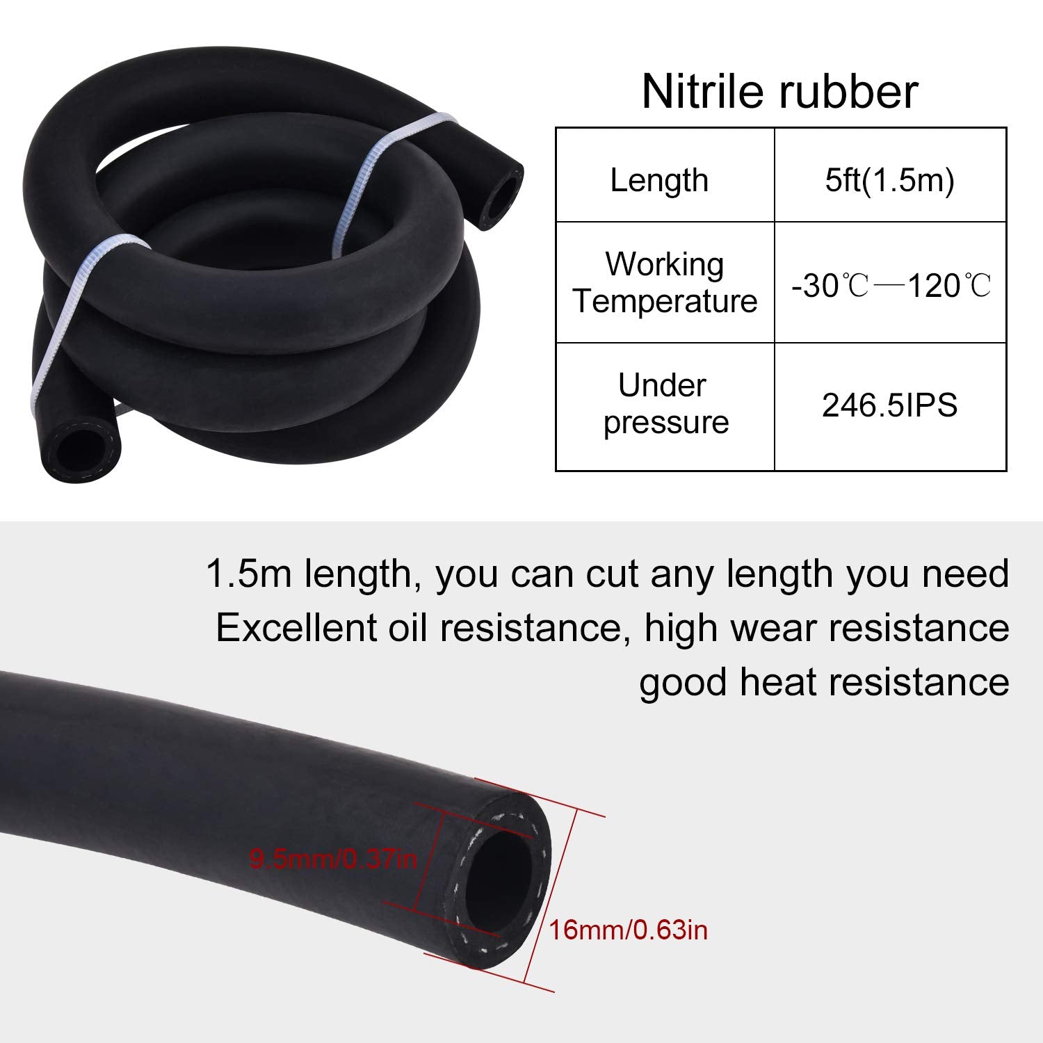 Speedwow Aluminum Oil Catch Can Tank Micron Bronze Baffled Filter With Hose Kit Universal Black 300Ml