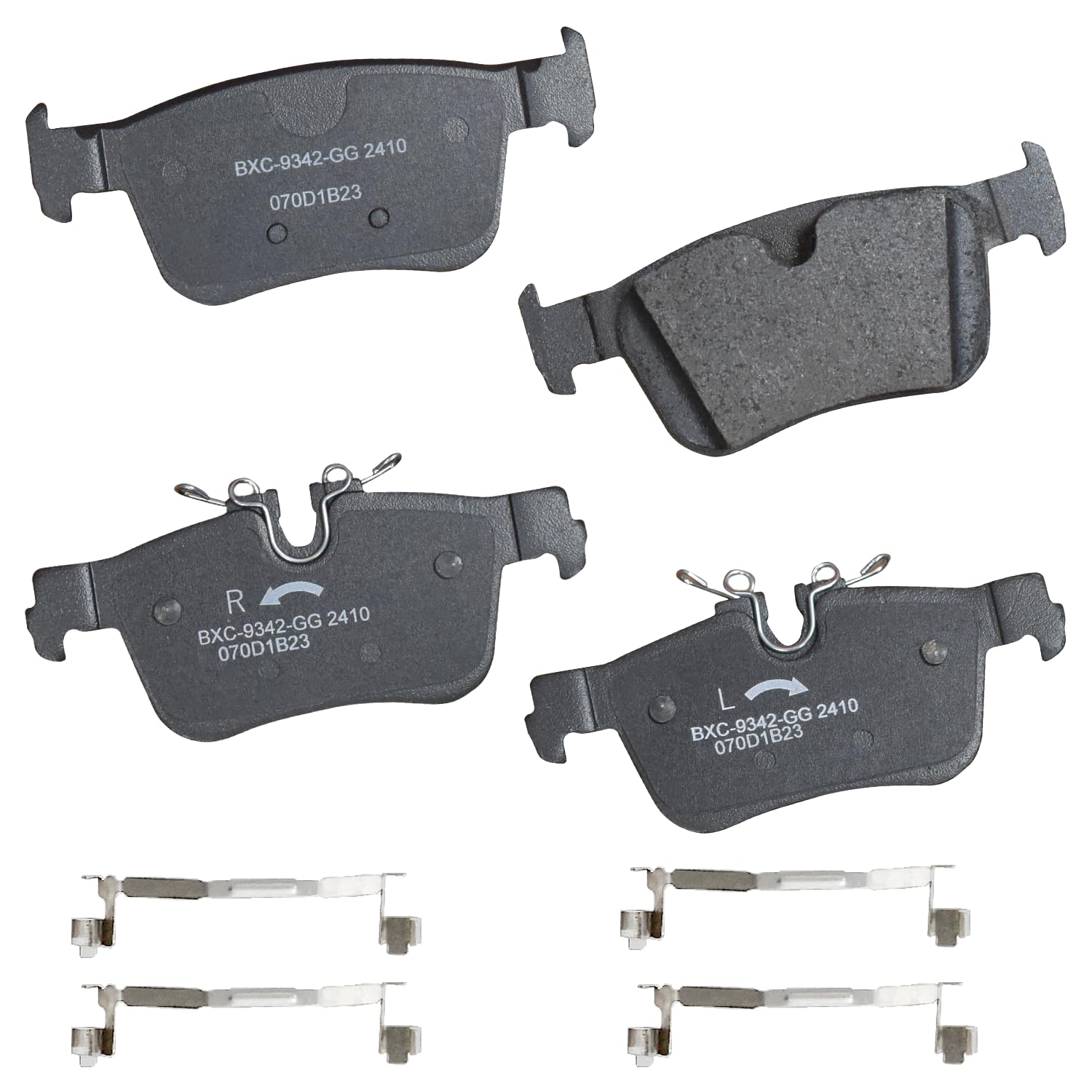 Bendix Premium Sbc2410 Ceramic Rear Brake Pads For Volvo S60 2023-2021, S90 2024-2022, V60 Cross Country 2023-2022, V90 Cross Co