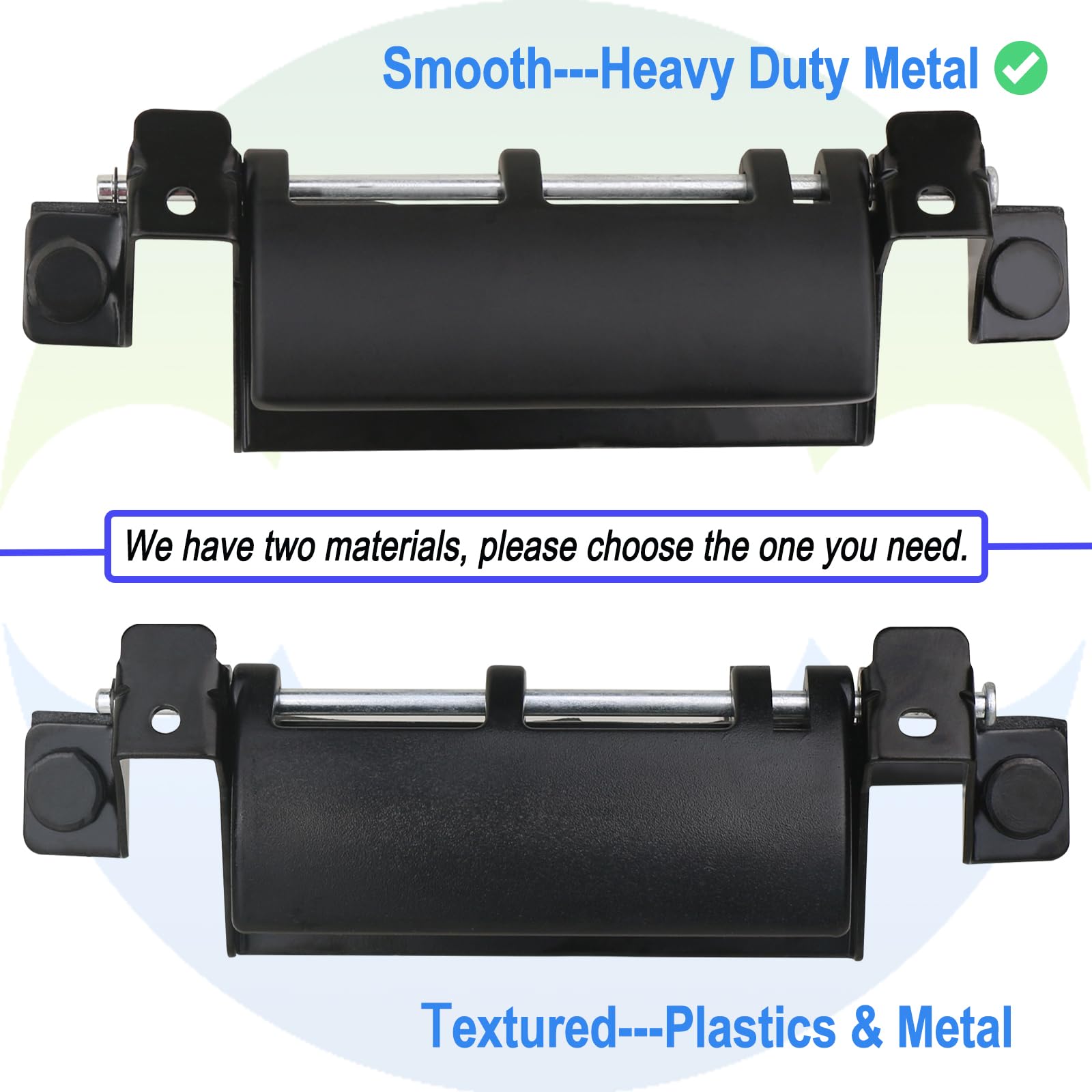 Osompar Heavy Metal Tailgate Liftgate Latch Handle Compatible with Toyota 1998-2003 Sienna 2001-2007 Sequoia Replaces 69090-0801