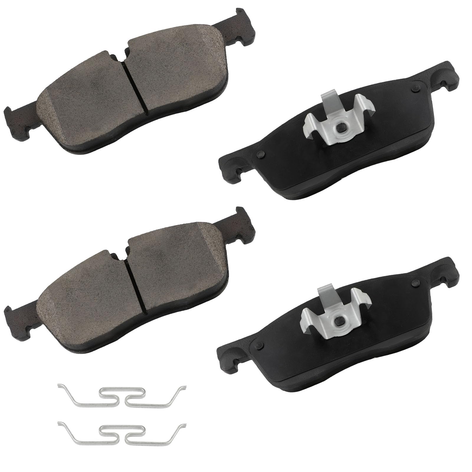 Cciyu D1838 Front Ceramic Brake Pads For Jaguar For E-Pace 18-19/For F-Pace 17-20/For Xe 17-19/For Xf 17-20,For Land Rover For D